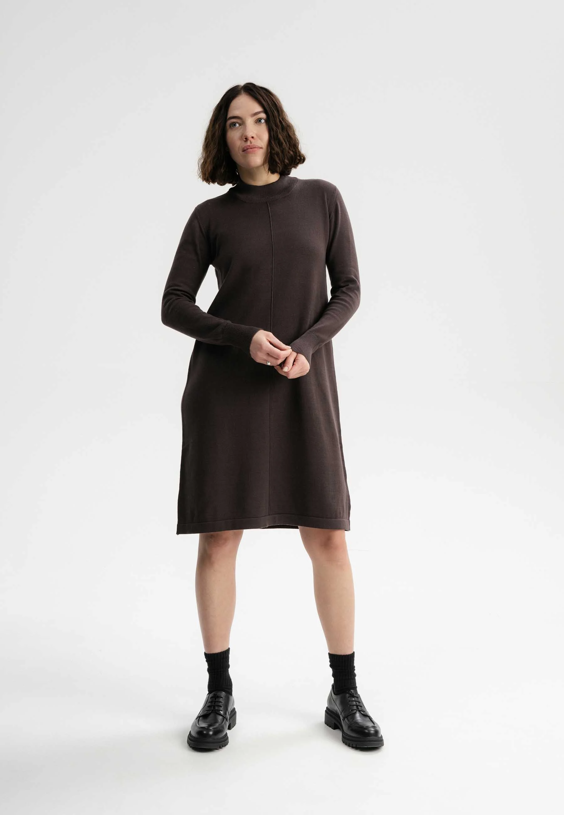 Basic Feinstrick Kleid Style HARLEEN - Image 31