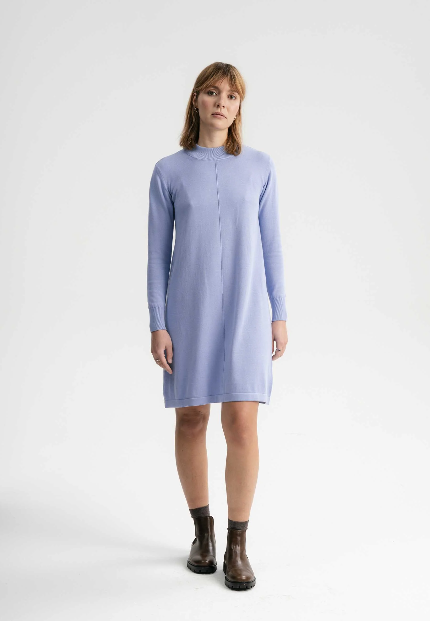 Basic Feinstrick Kleid Style HARLEEN - Image 36