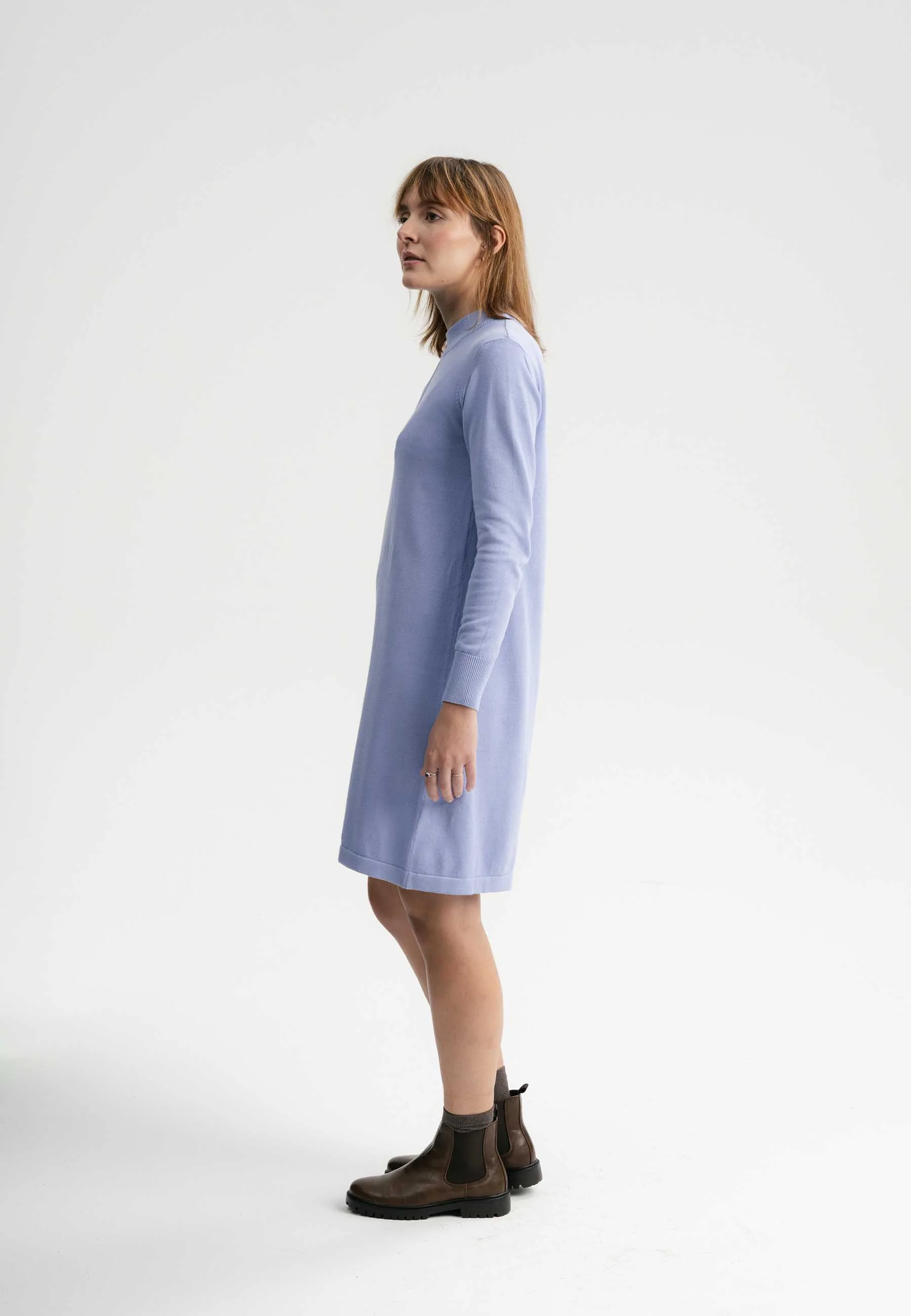 Basic Feinstrick Kleid Style HARLEEN - Image 37