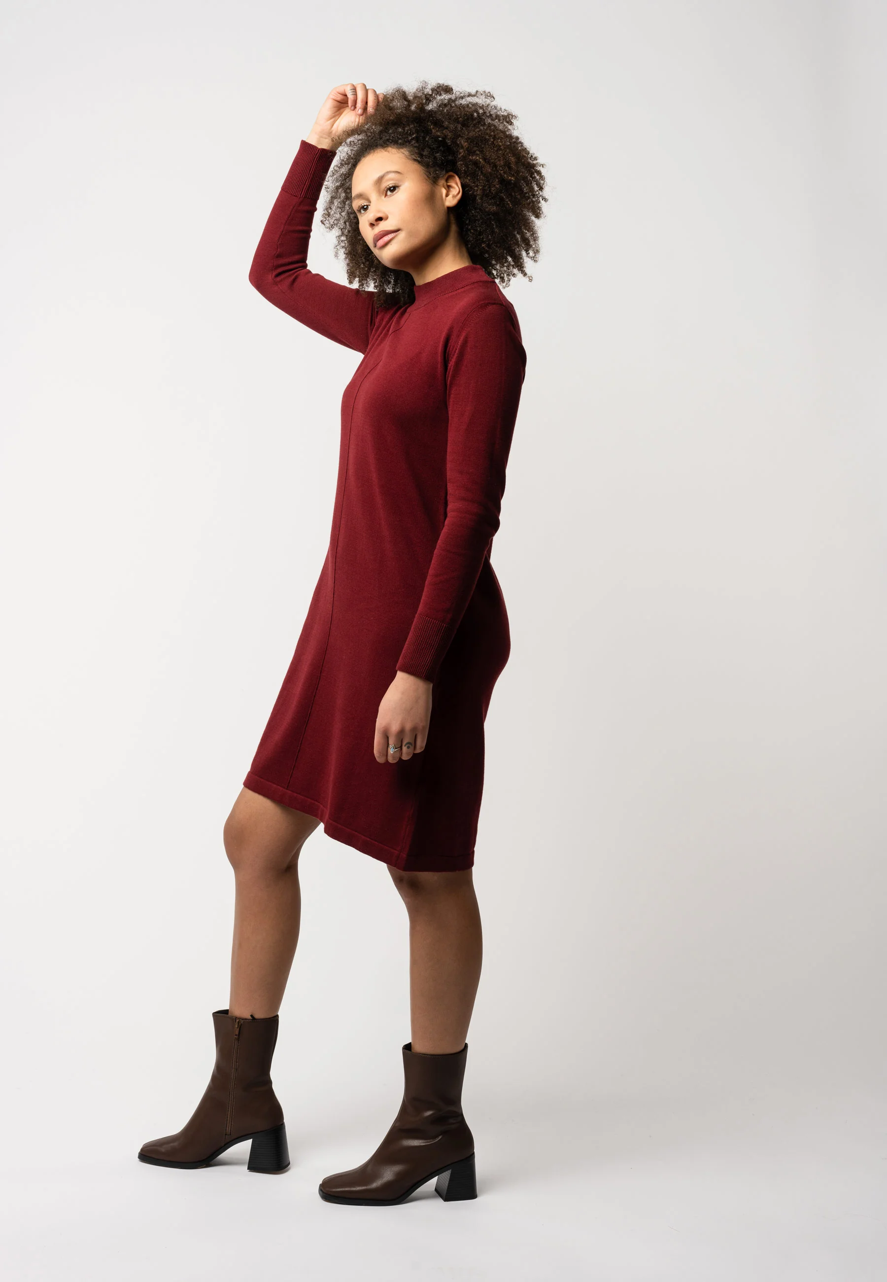 Basic Feinstrick Kleid Style HARLEEN - Image 9