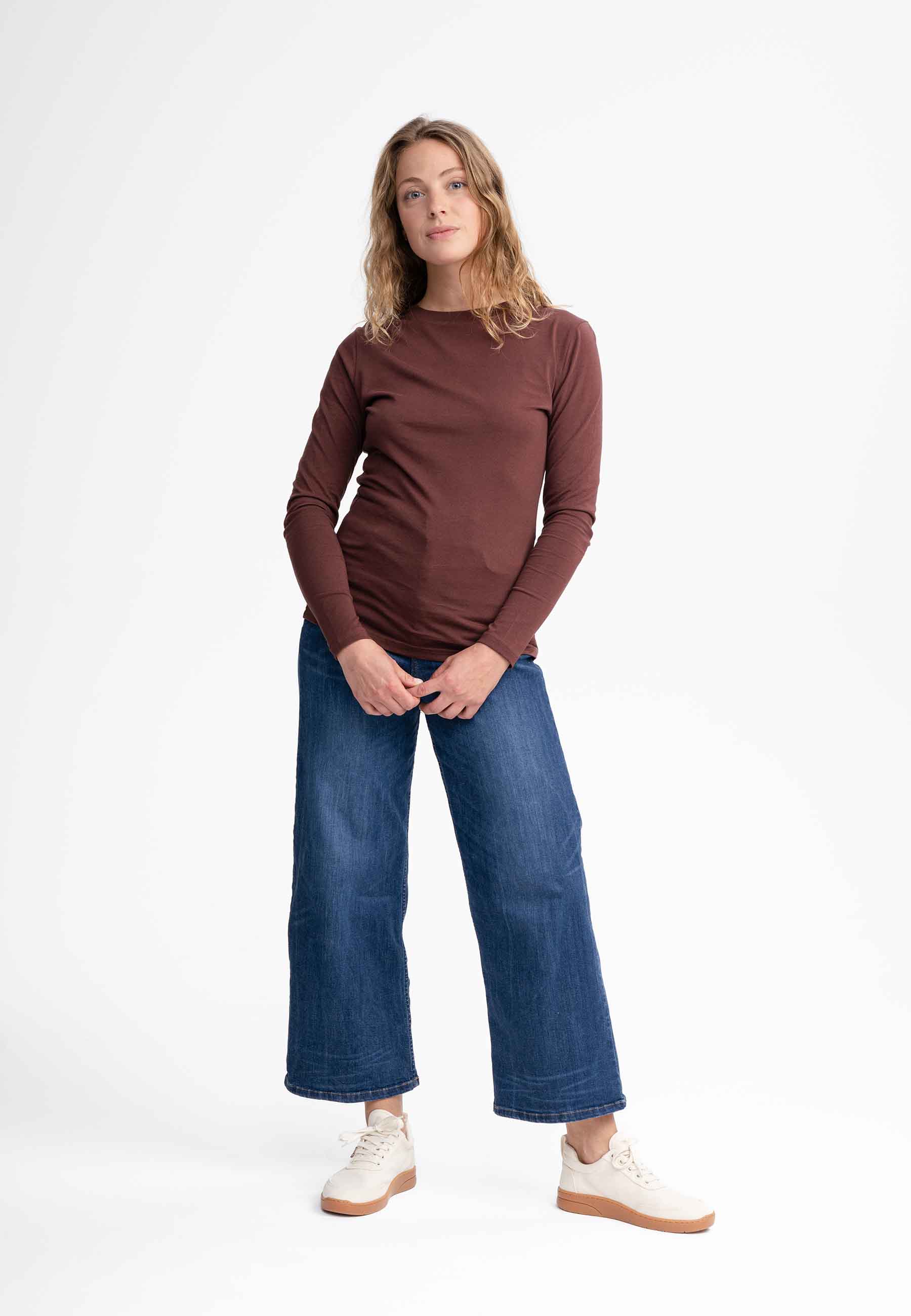 Basic Langarmshirt Style DHIVYA - Image 8