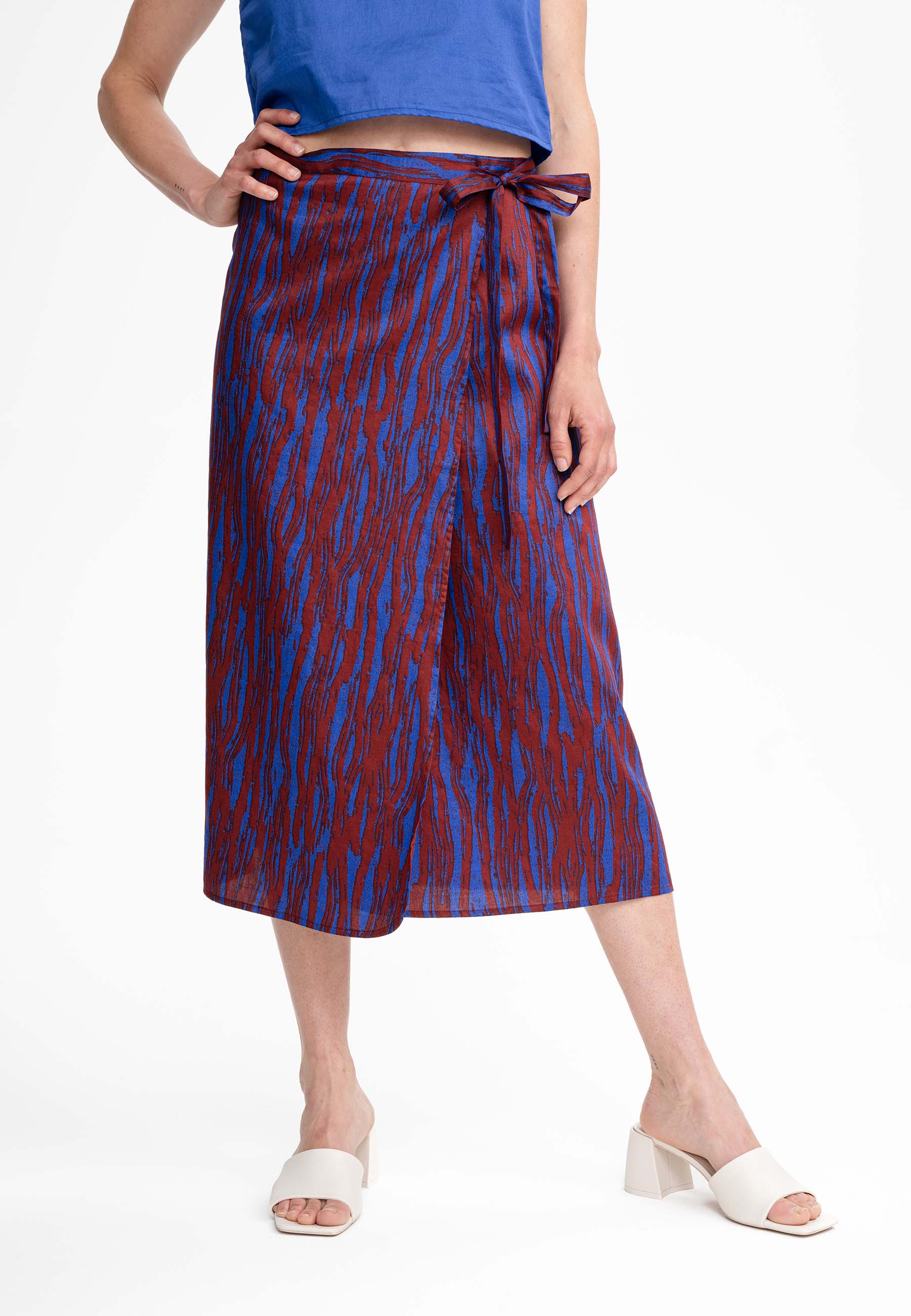 Midi Wickelrock Style RUCHIKA - Image 6