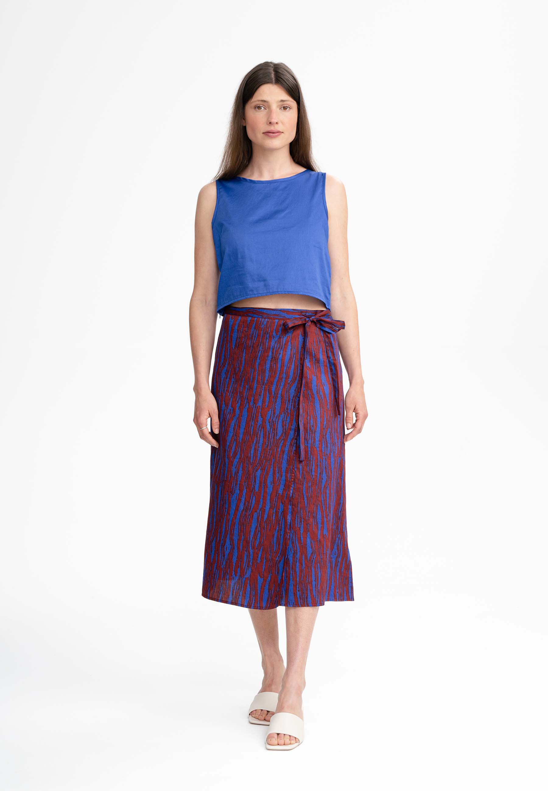 Midi Wickelrock Style RUCHIKA - Image 8