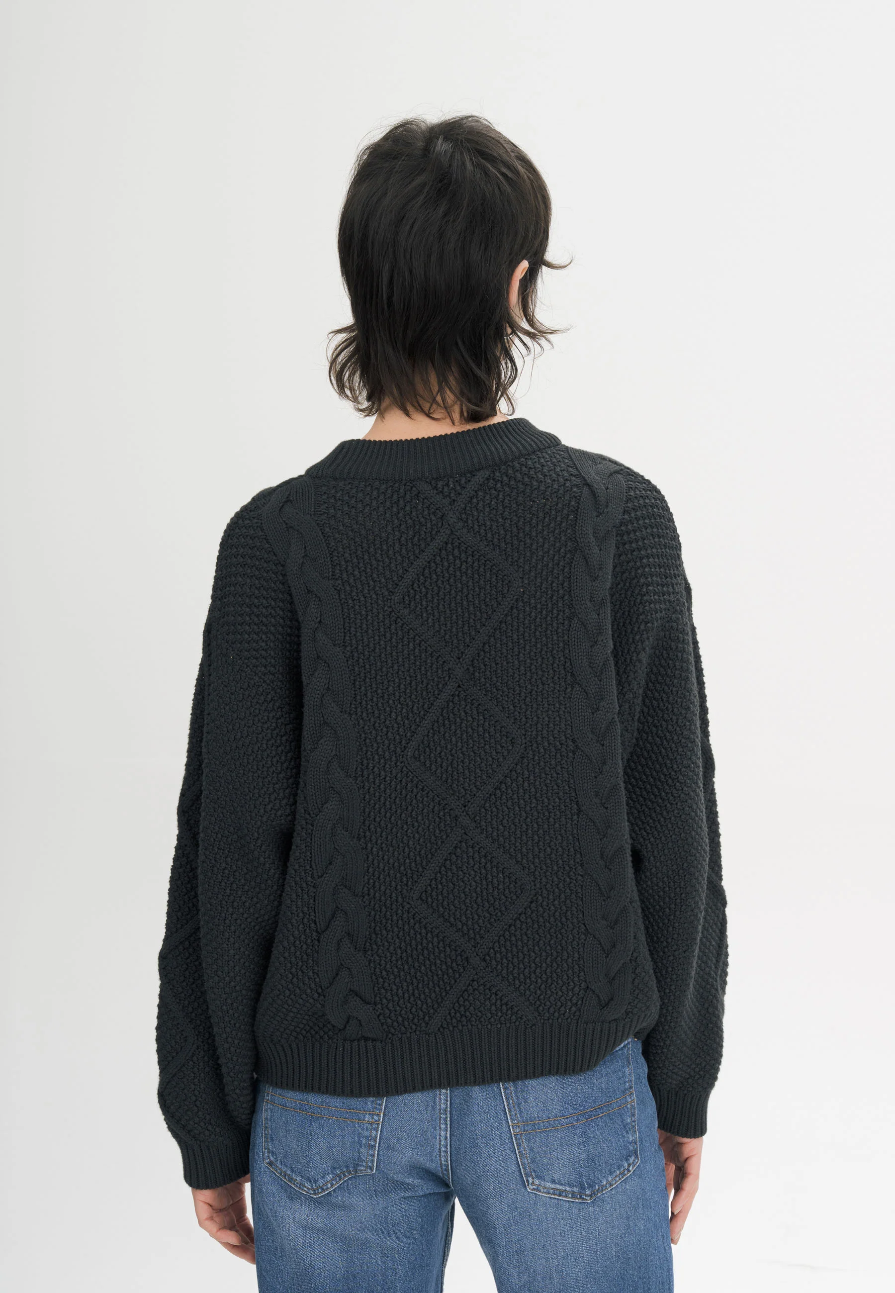 Zopfmuster Strickpullover Style SAMAIRA - Image 13