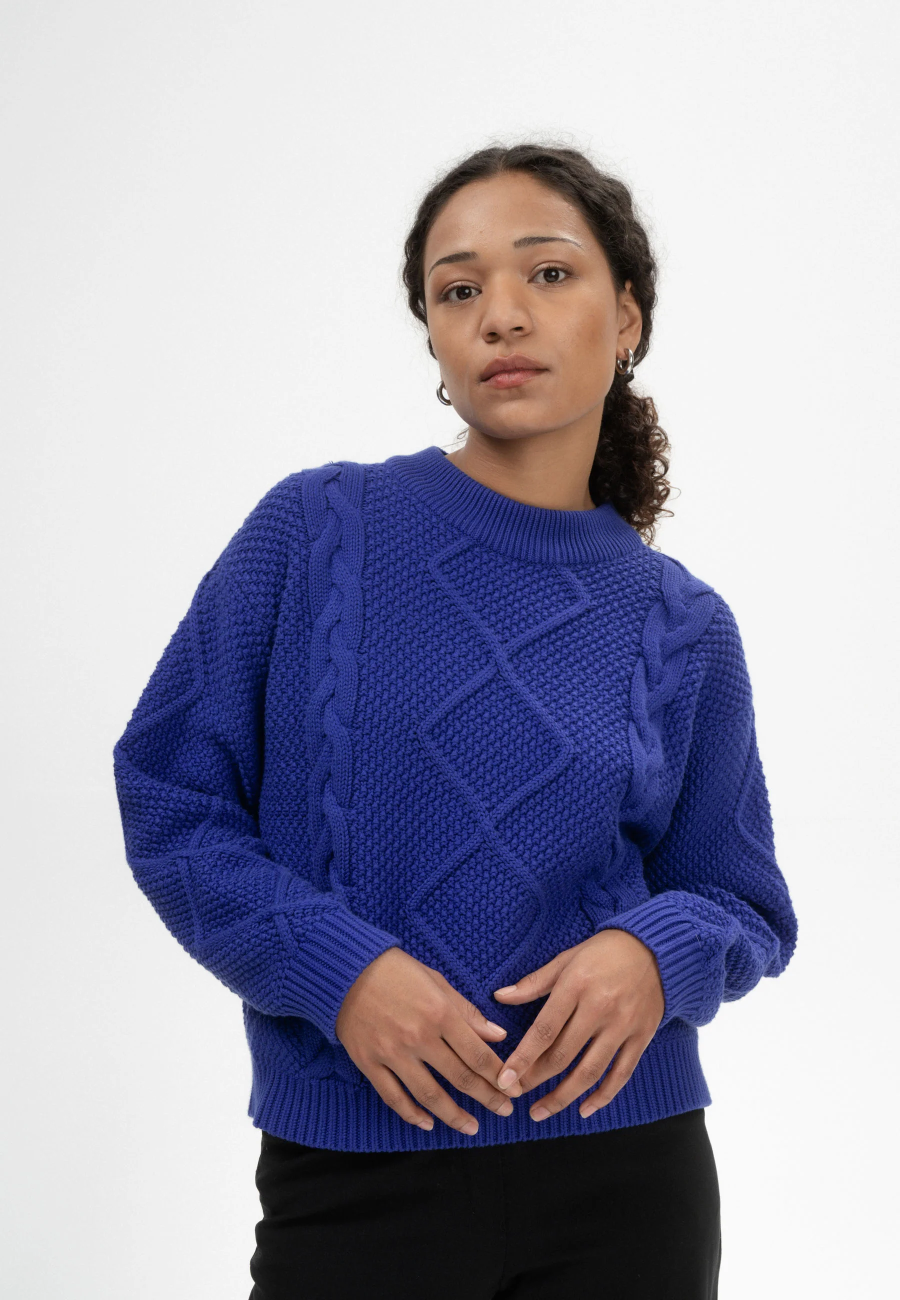 Zopfmuster Strickpullover Style SAMAIRA - Image 17