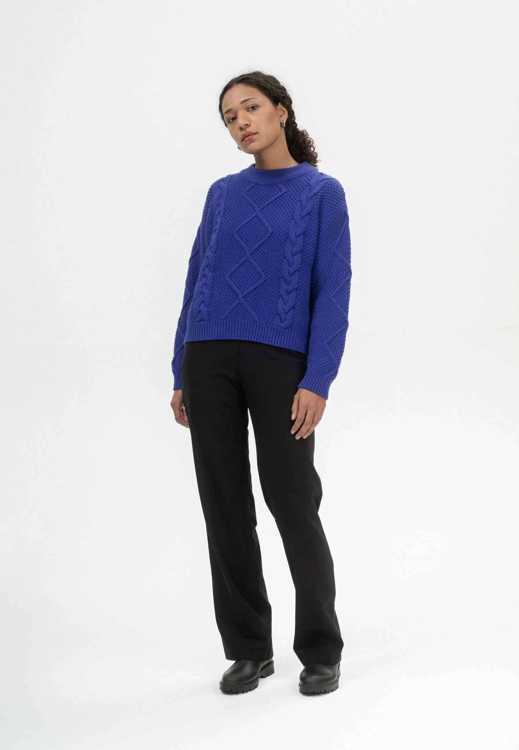 Zopfmuster Strickpullover Style SAMAIRA - Image 19