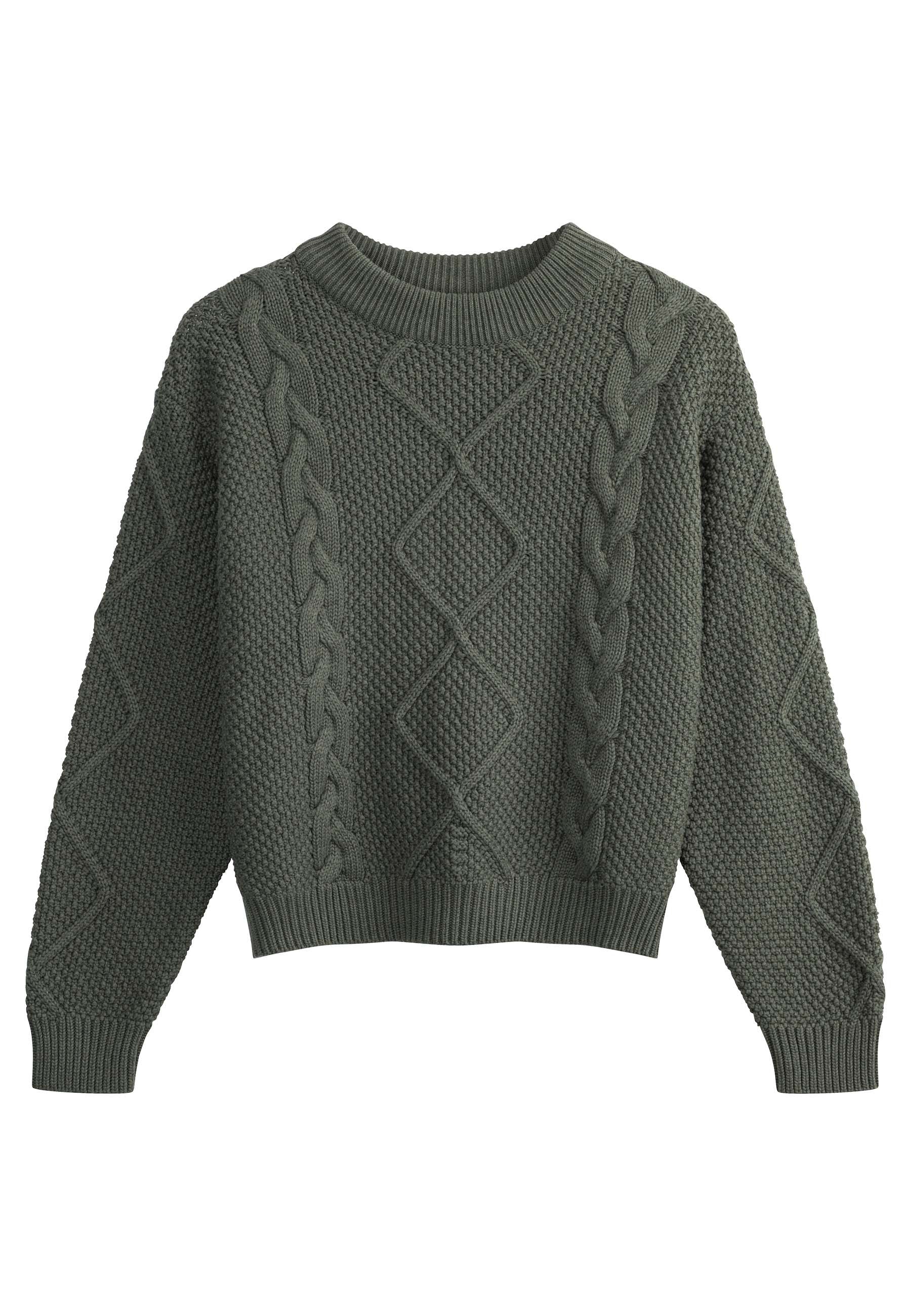 Zopfmuster Strickpullover Style SAMAIRA - Image 28