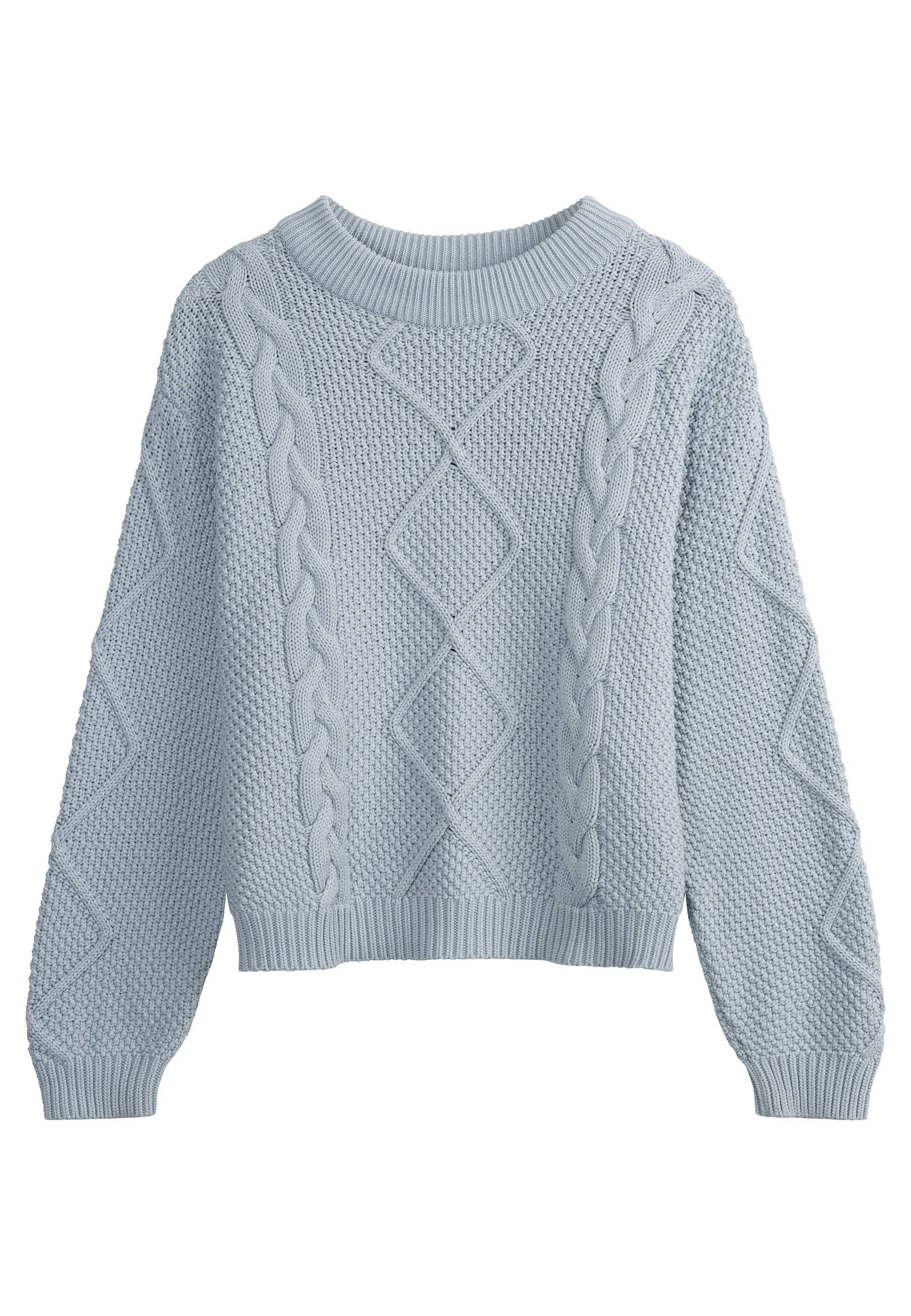 Zopfmuster Strickpullover Style SAMAIRA - Image 5