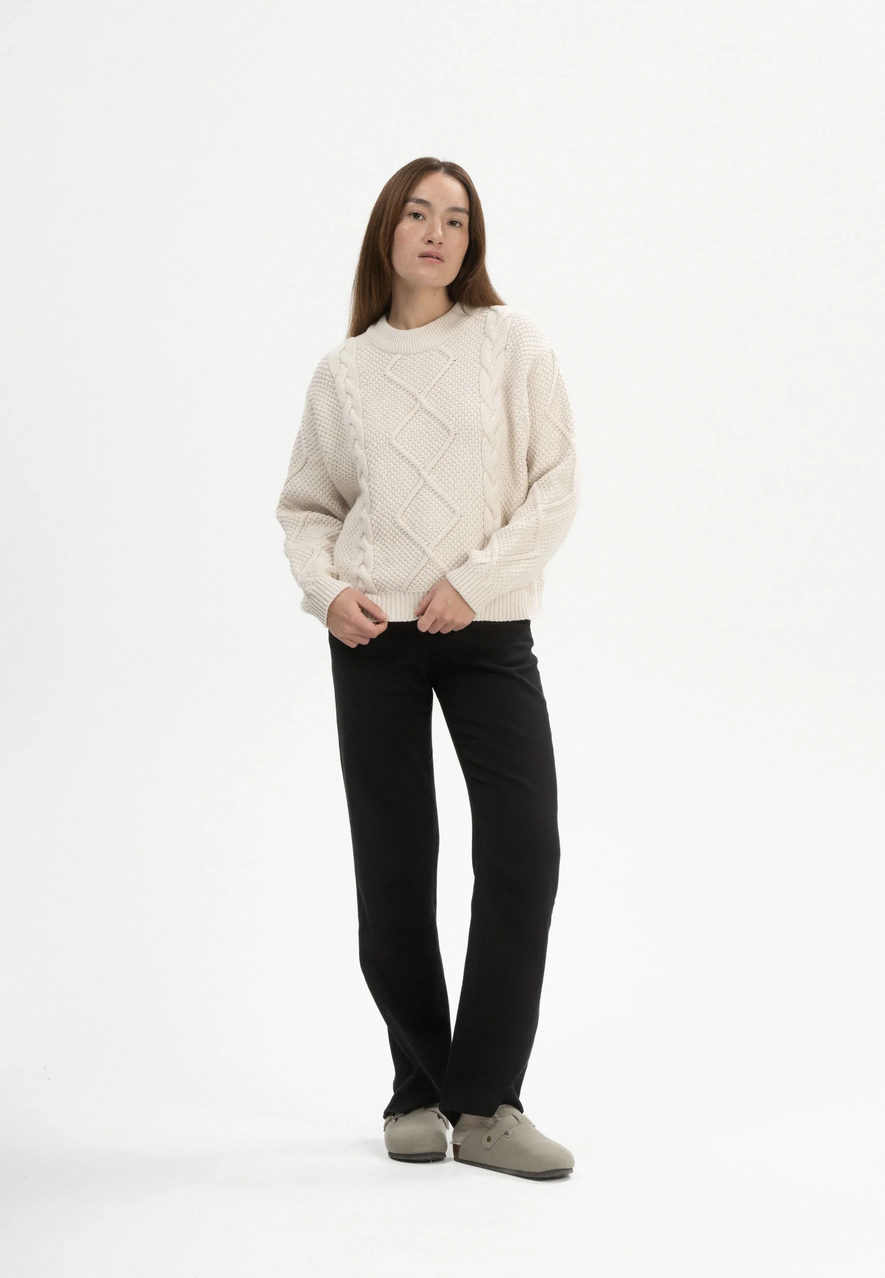 Zopfmuster Strickpullover Style SAMAIRA - Image 8