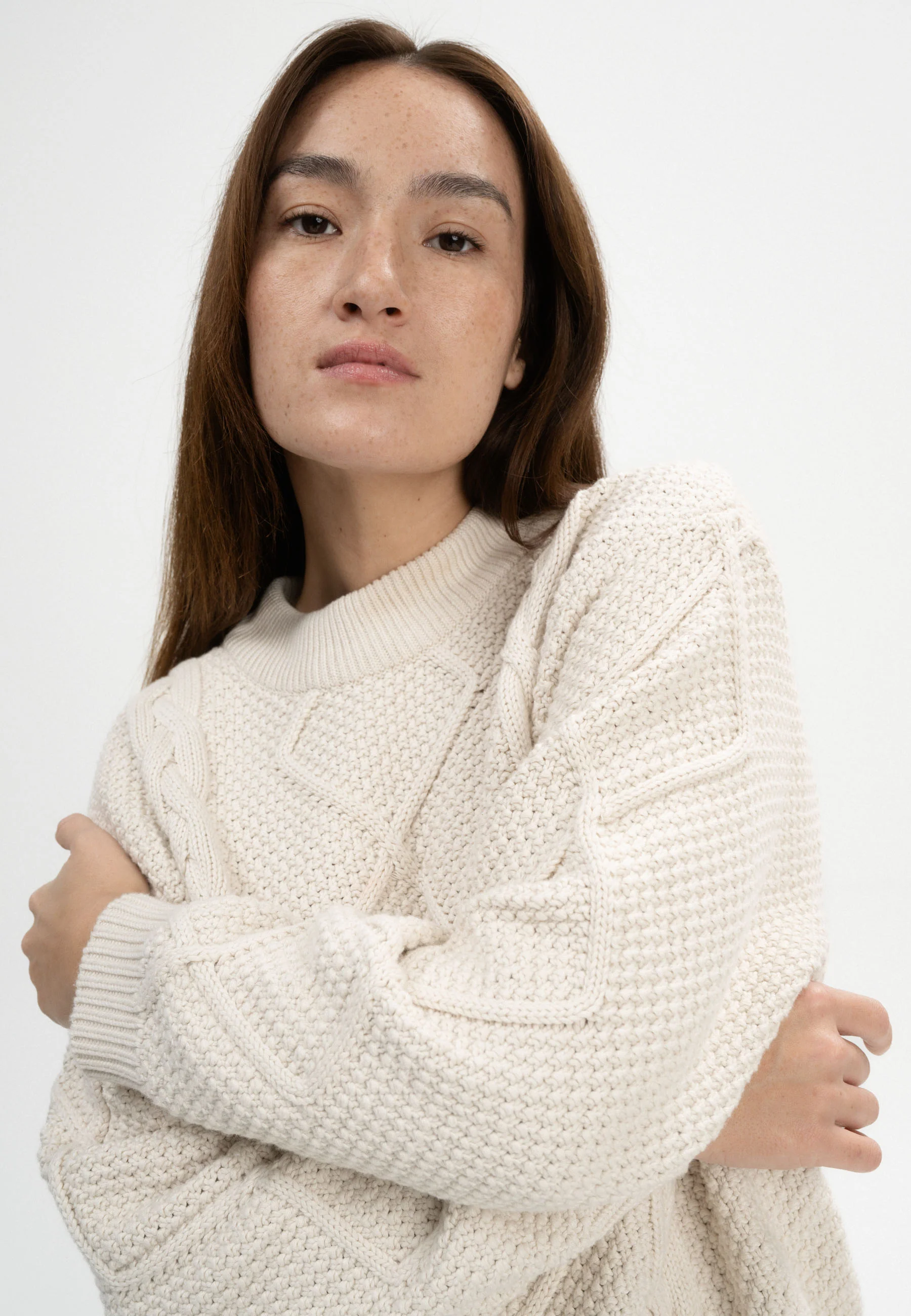 Zopfmuster Strickpullover Style SAMAIRA - Image 9