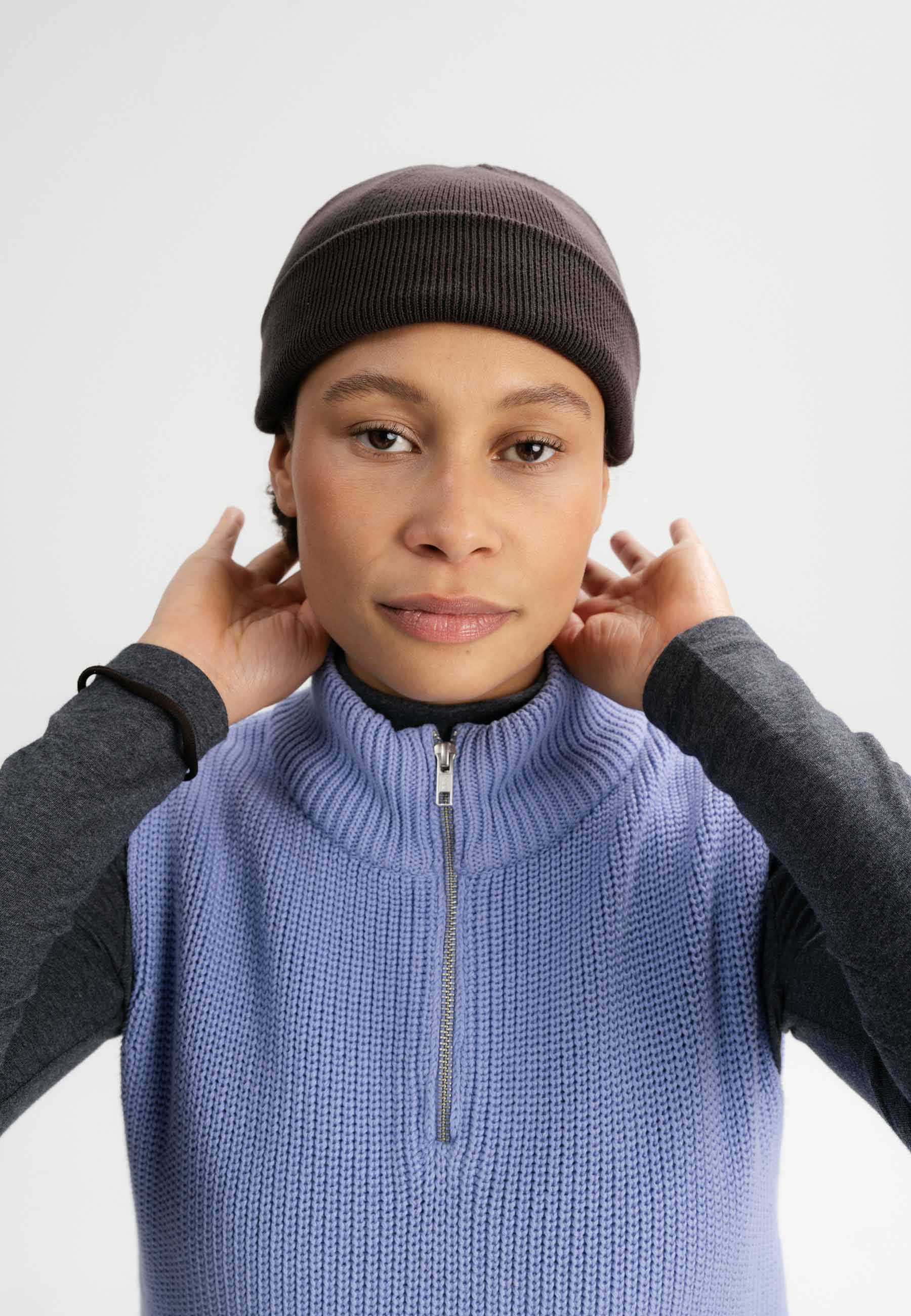 Feinstrick Mütze kurz Style LESH - Image 4