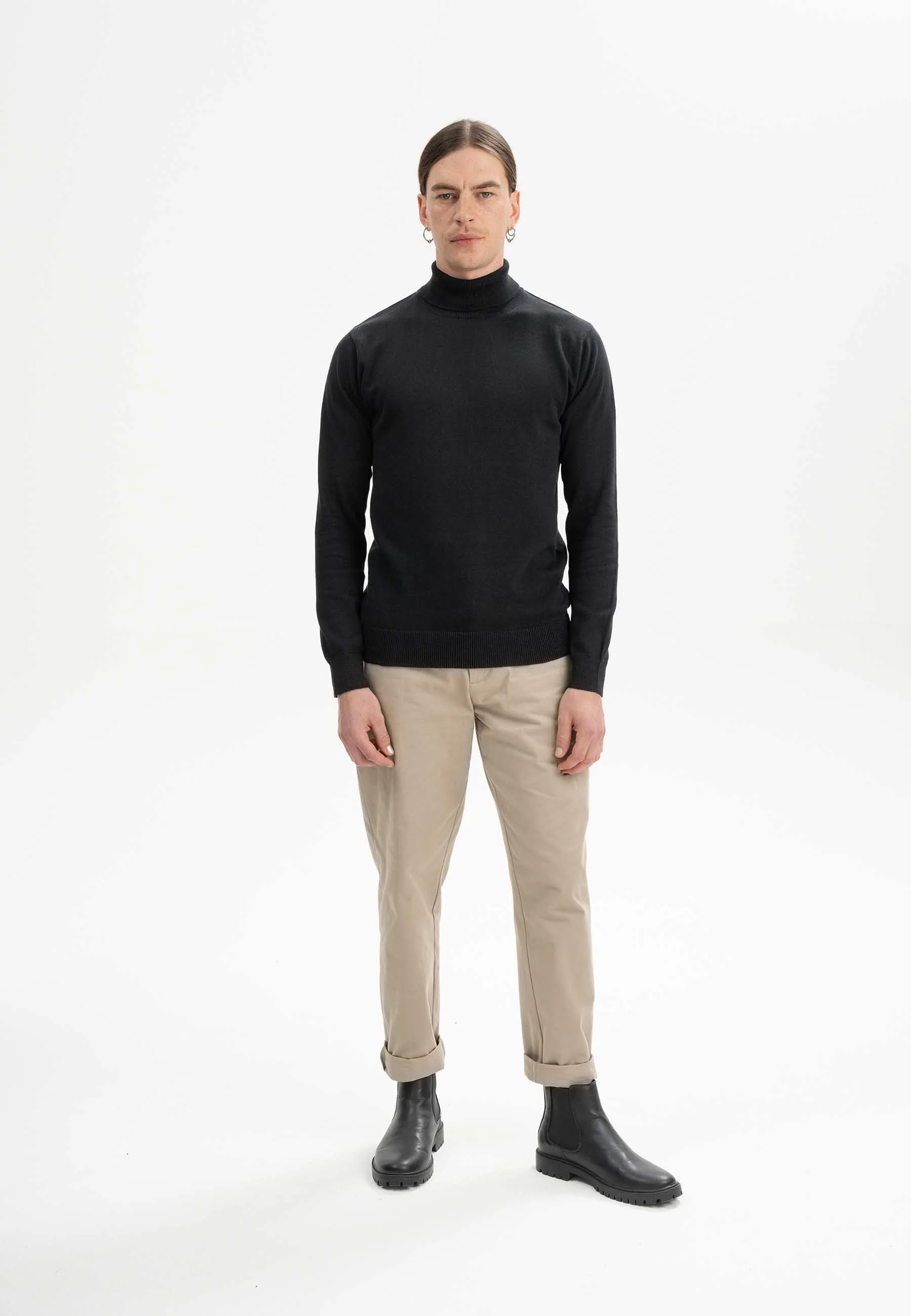 Feinstrick Rollkragenpullover Style KANJA - Image 3