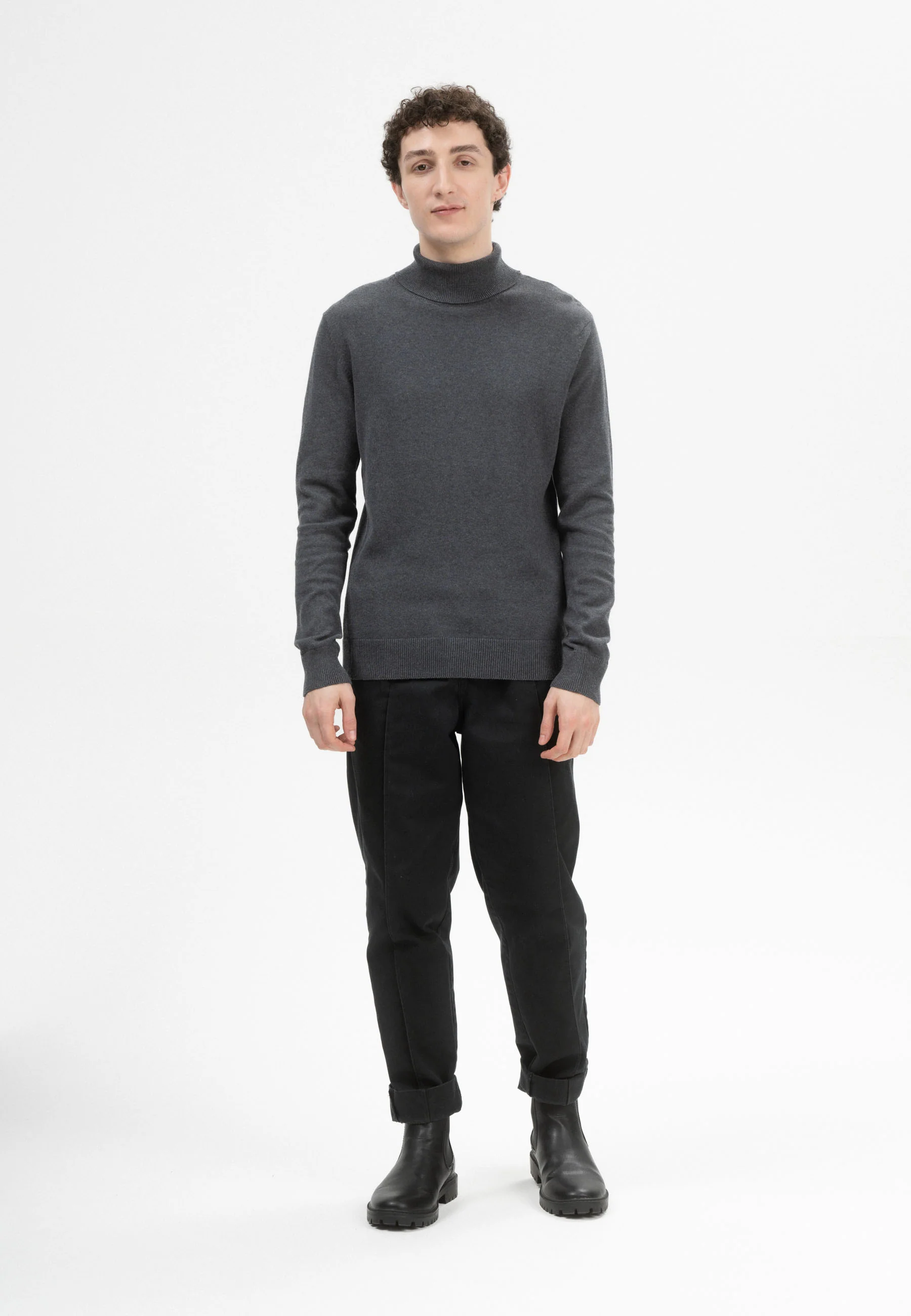 Feinstrick Rollkragenpullover Style KANJA - Image 50