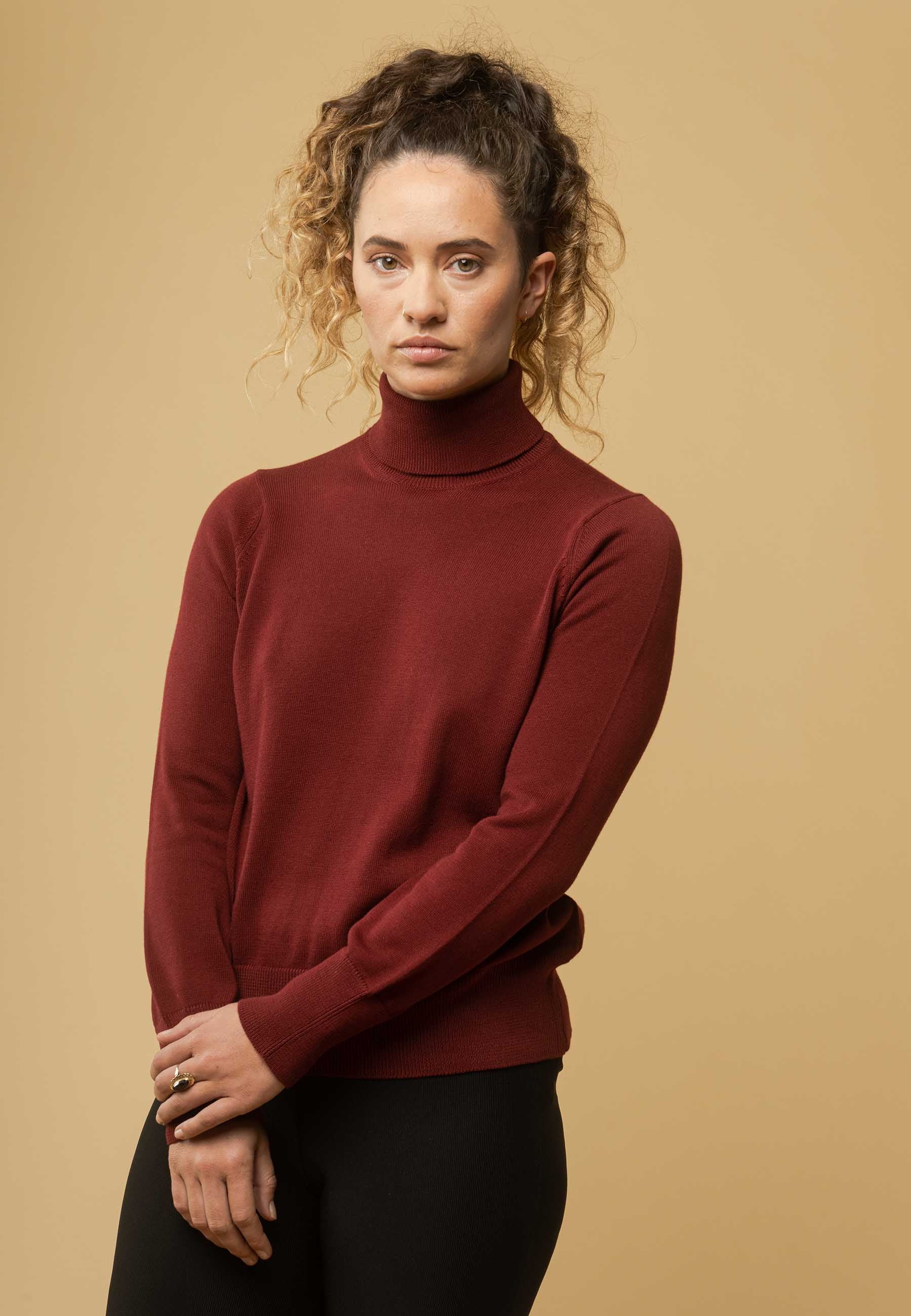 Feinstrick Rollkragenpullover Style MAYURA - Image 11