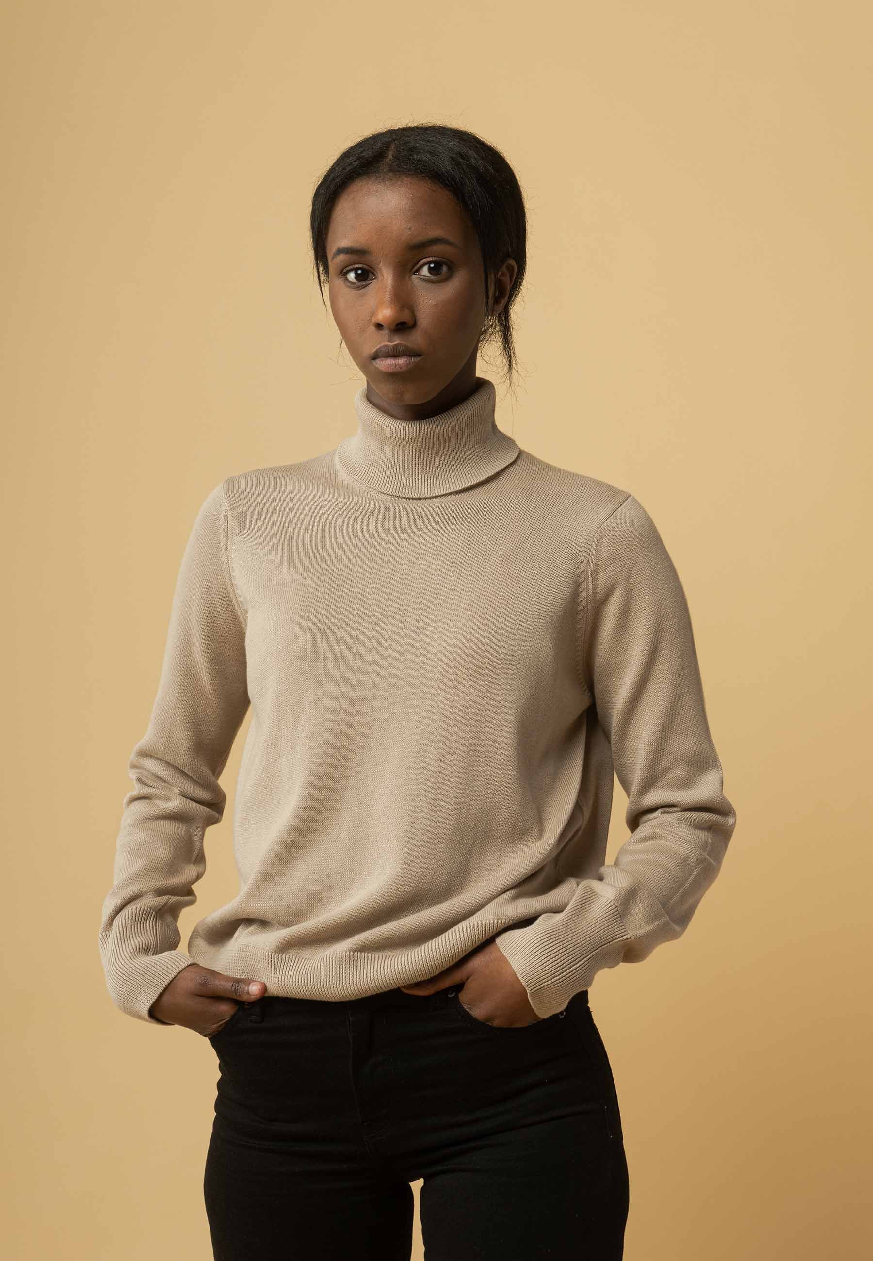 Feinstrick Rollkragenpullover Style MAYURA - Image 12