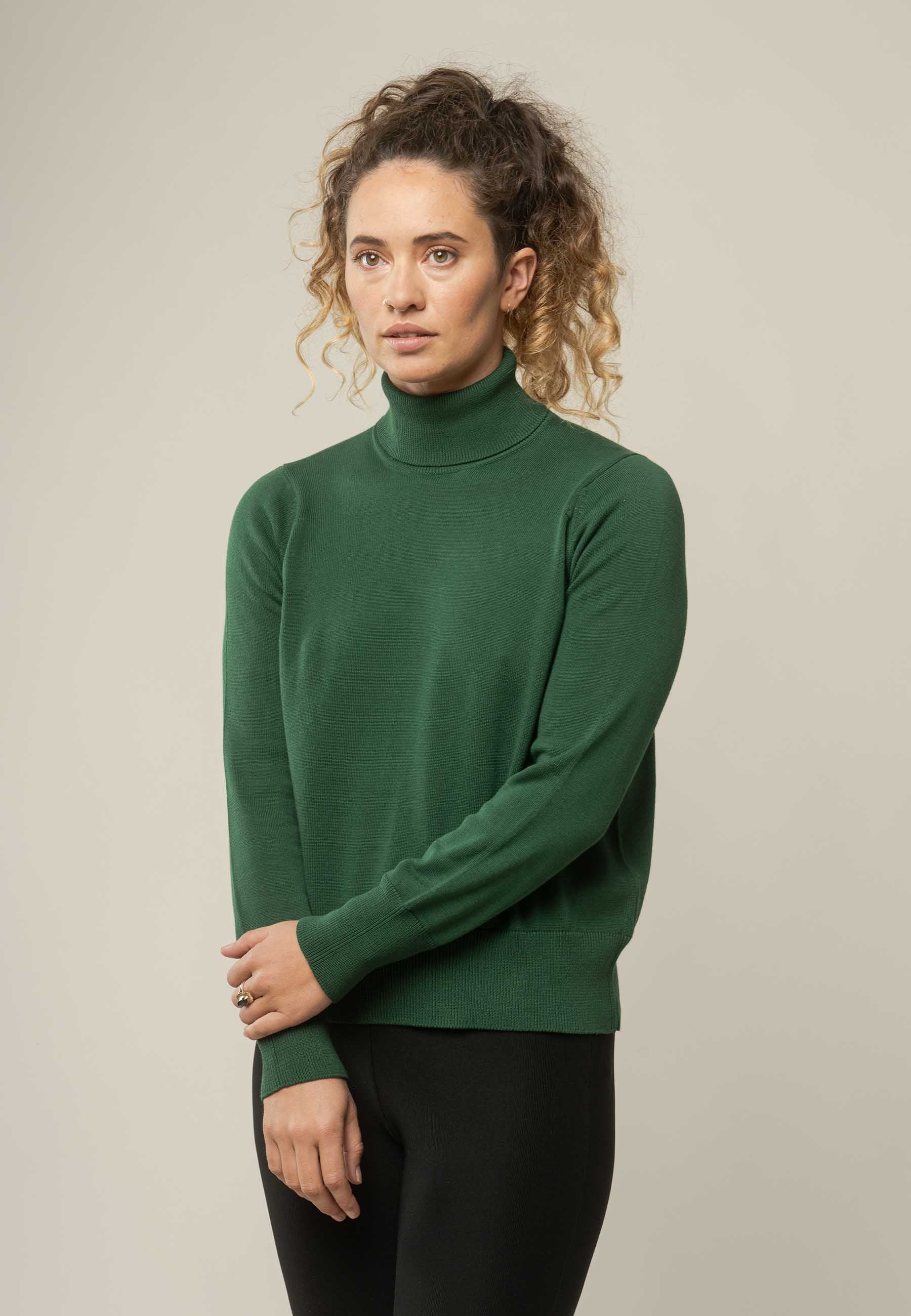 Feinstrick Rollkragenpullover Style MAYURA - Image 20