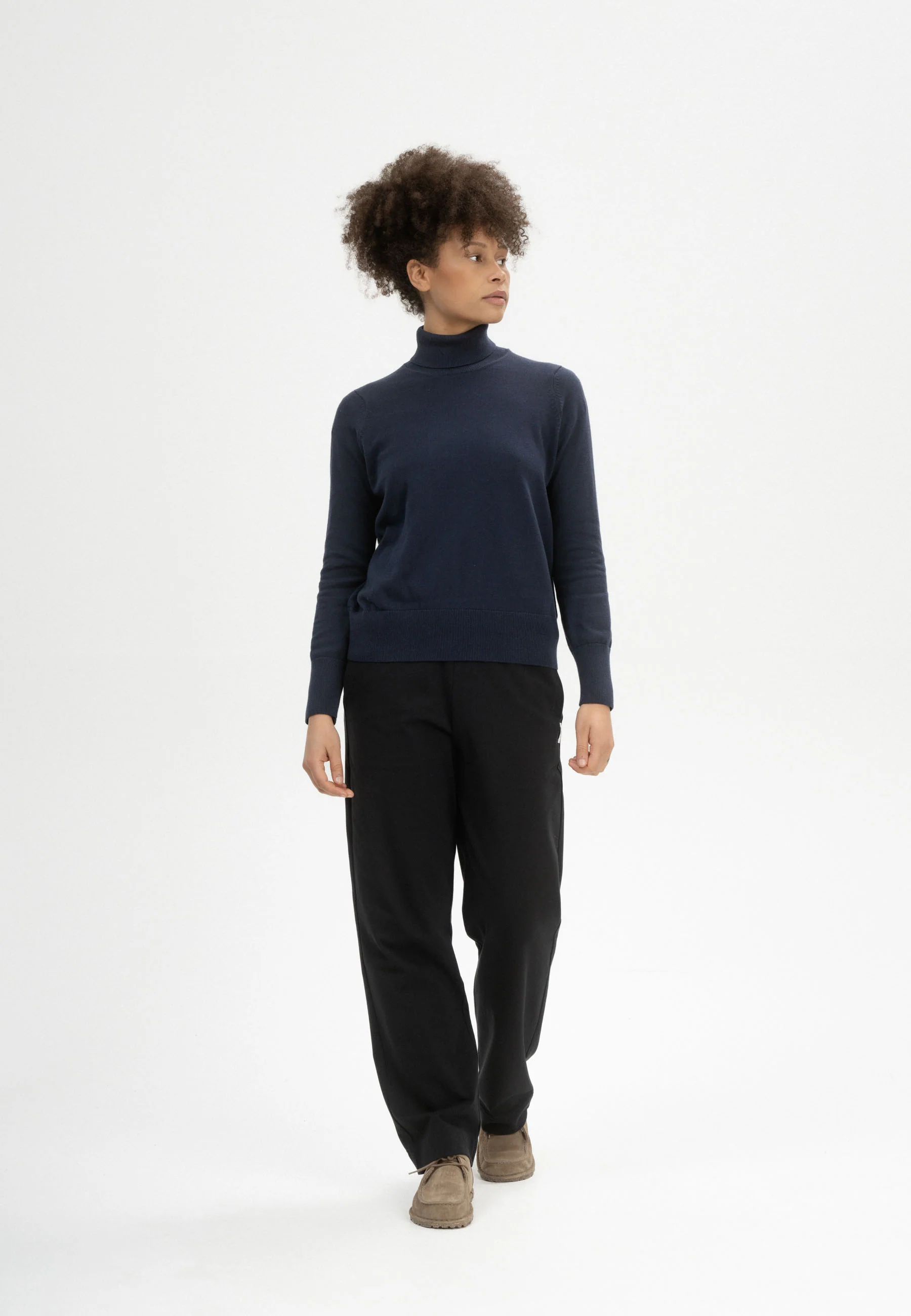Feinstrick Rollkragenpullover Style MAYURA - Image 35