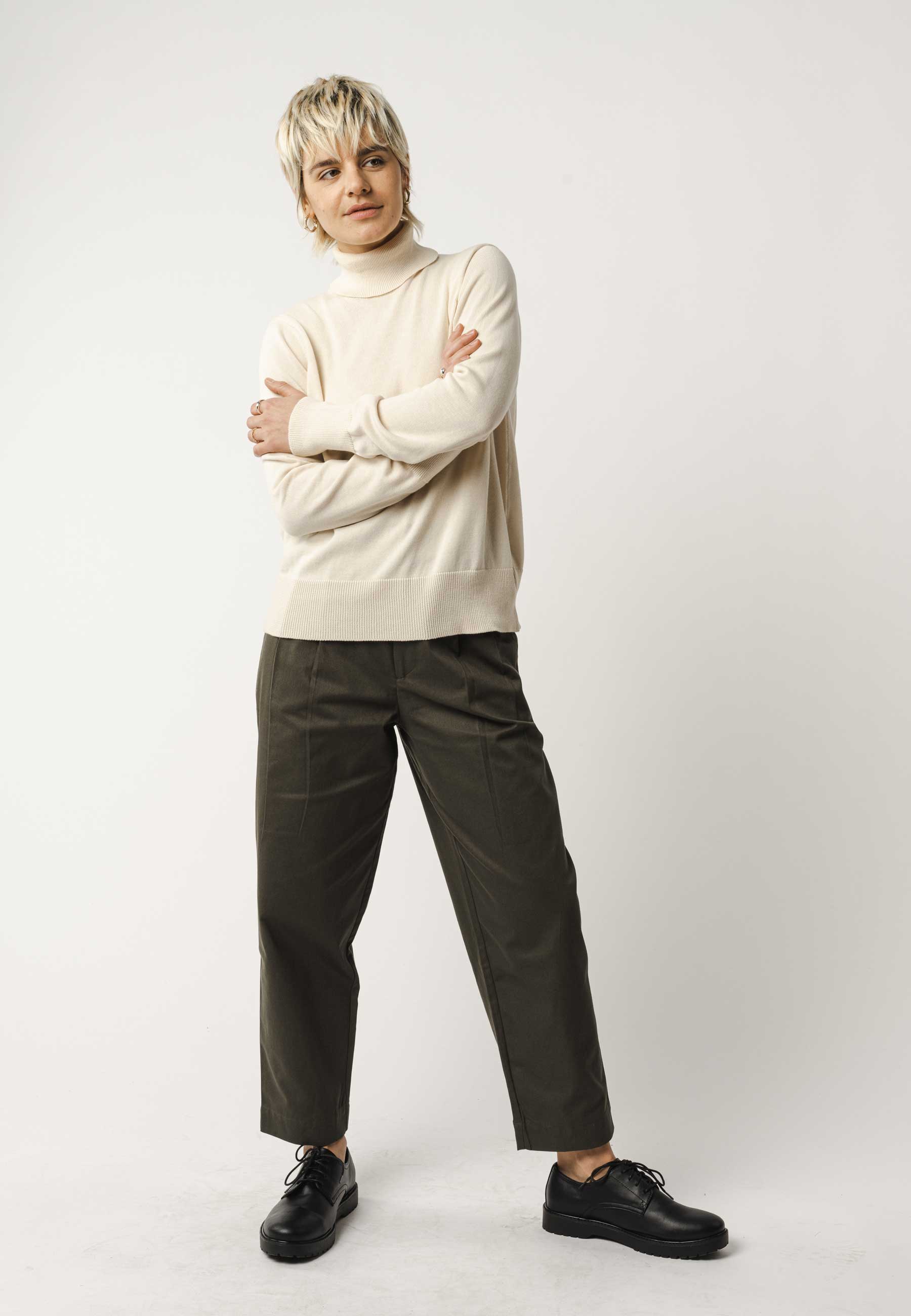 Feinstrick Rollkragenpullover Style MAYURA - Image 41