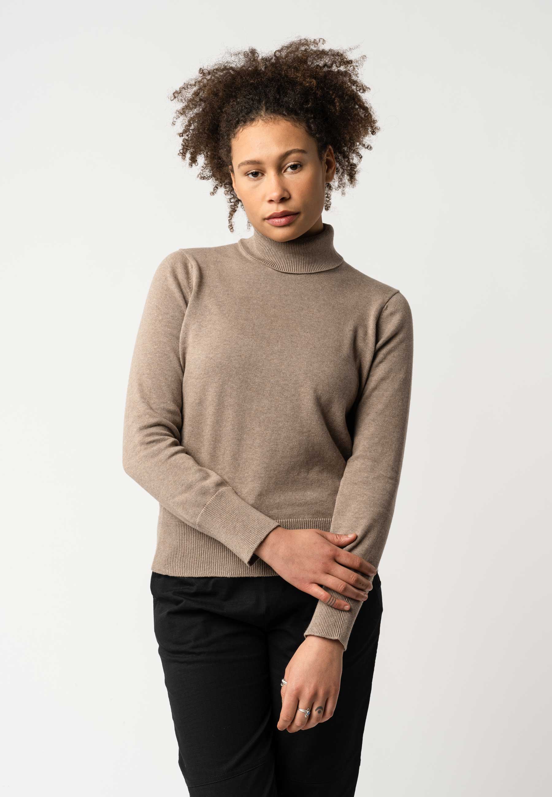 Feinstrick Rollkragenpullover Style MAYURA - Image 43