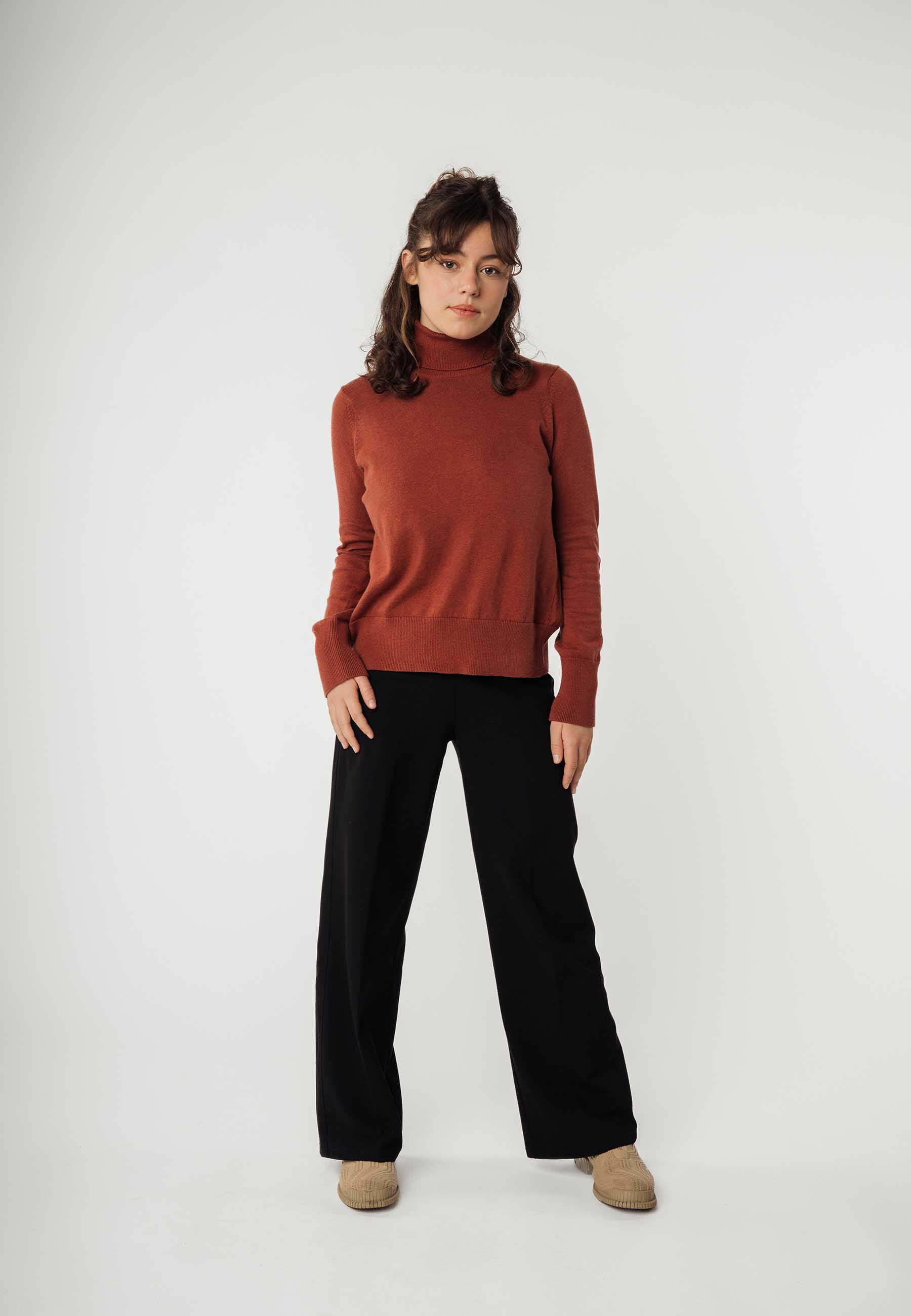 Feinstrick Rollkragenpullover Style MAYURA - Image 55