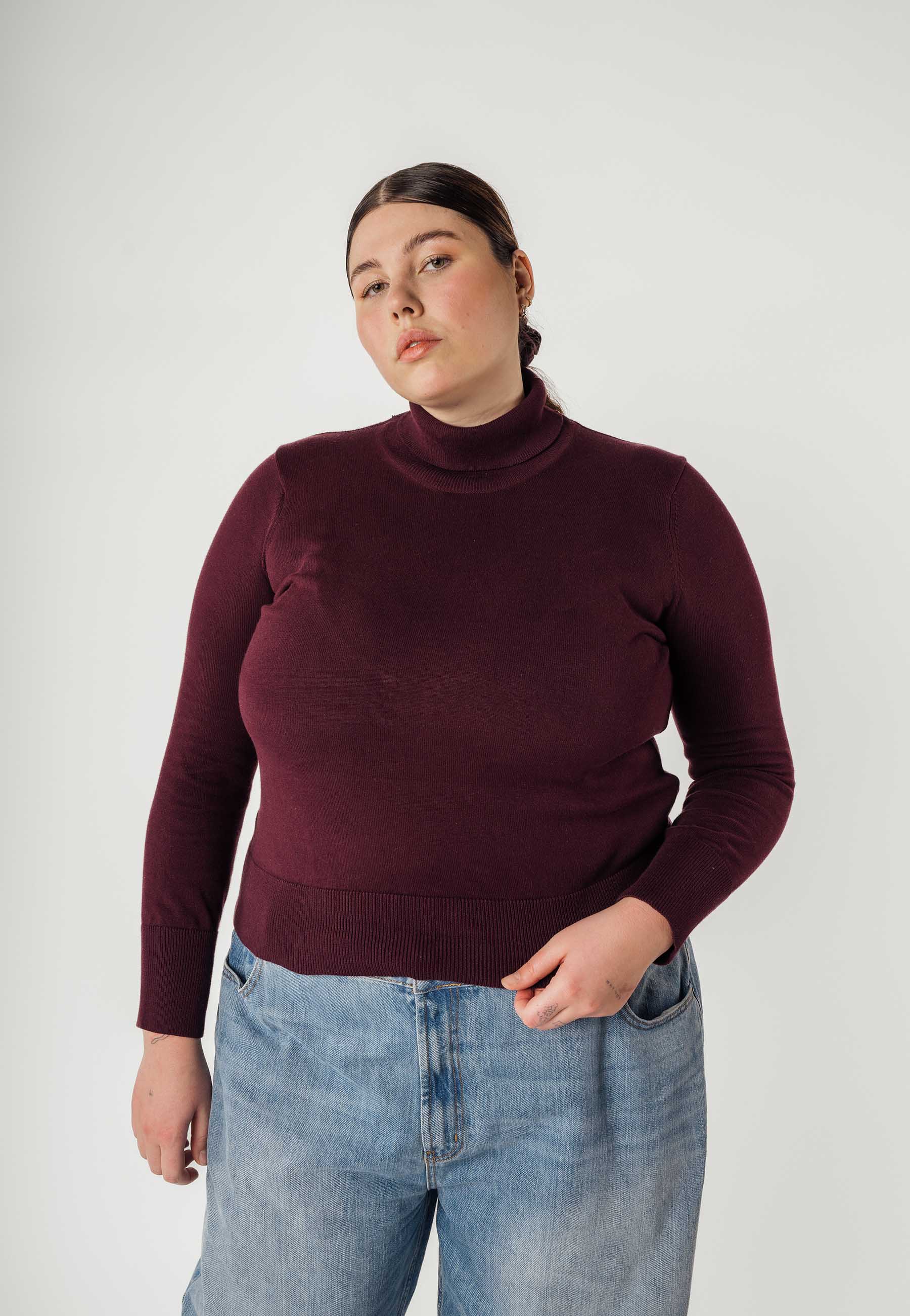Feinstrick Rollkragenpullover Style MAYURA - Image 56