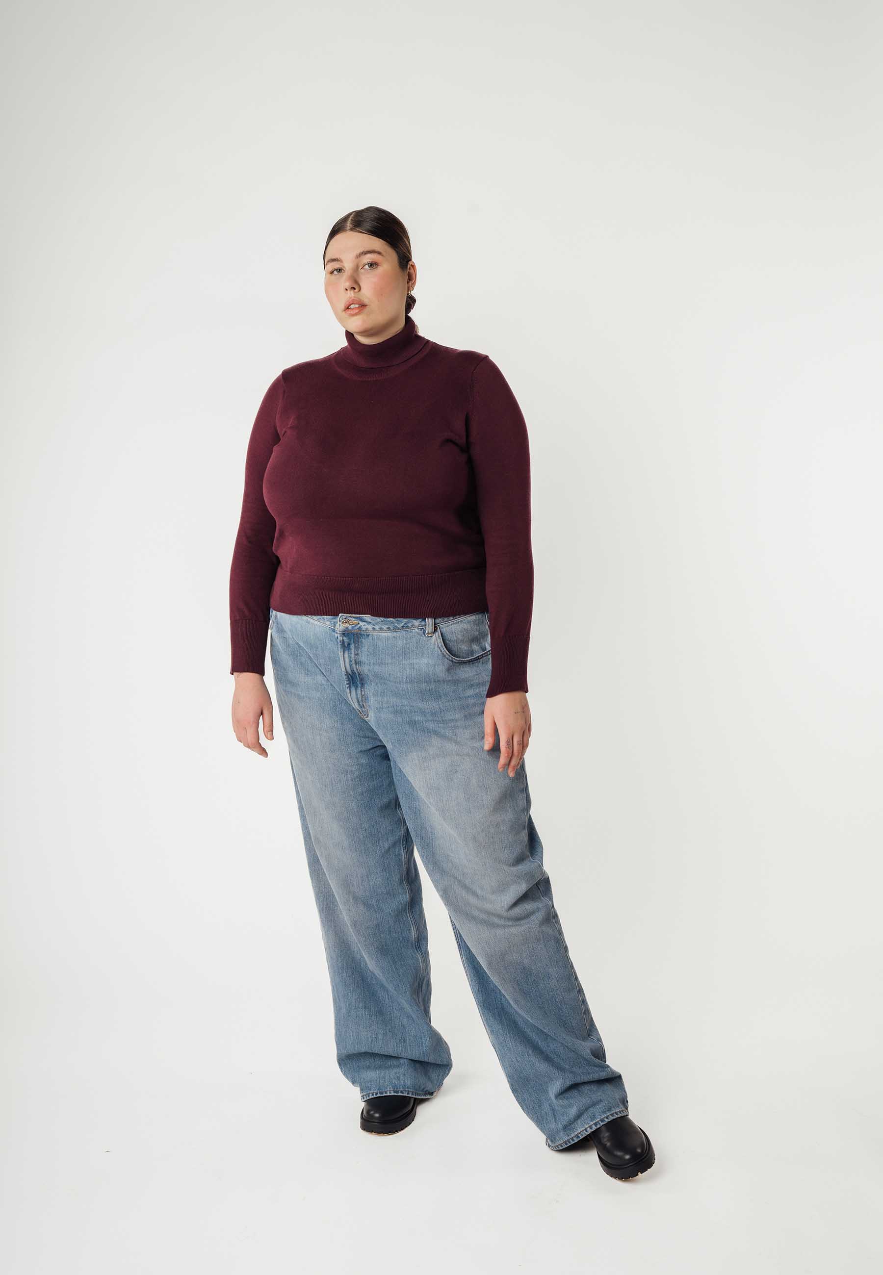 Feinstrick Rollkragenpullover Style MAYURA - Image 59