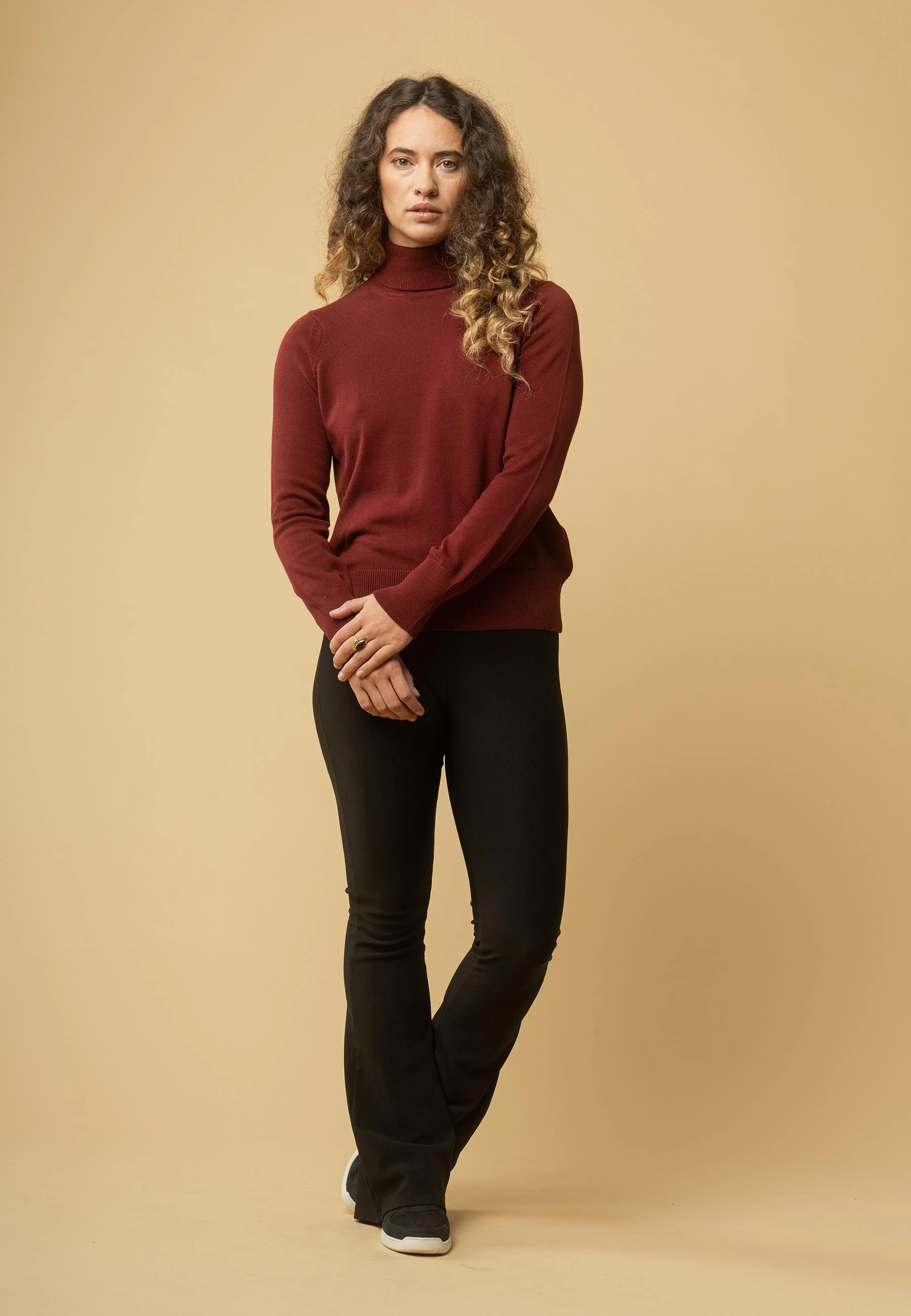 Feinstrick Rollkragenpullover Style MAYURA - Image 6