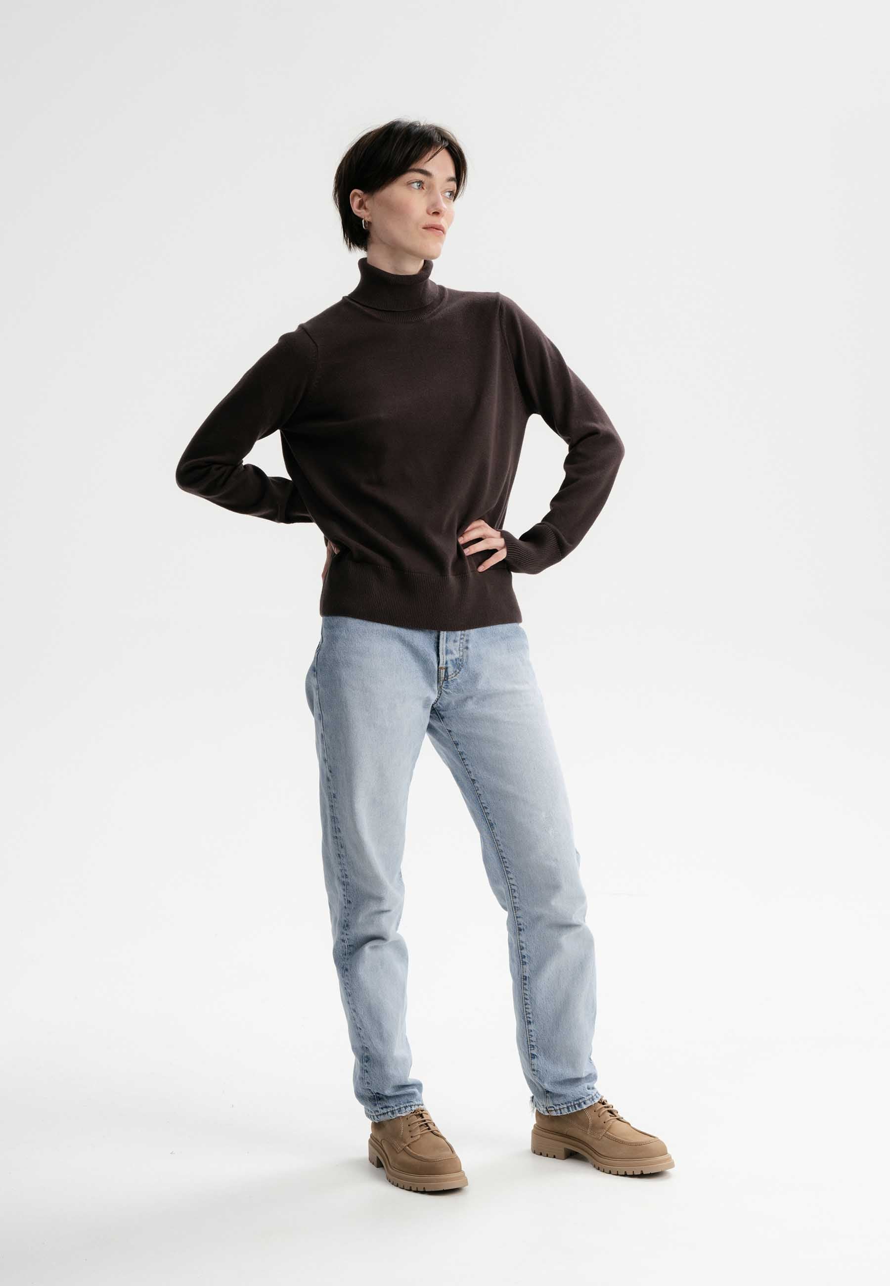Feinstrick Rollkragenpullover Style MAYURA - Image 64