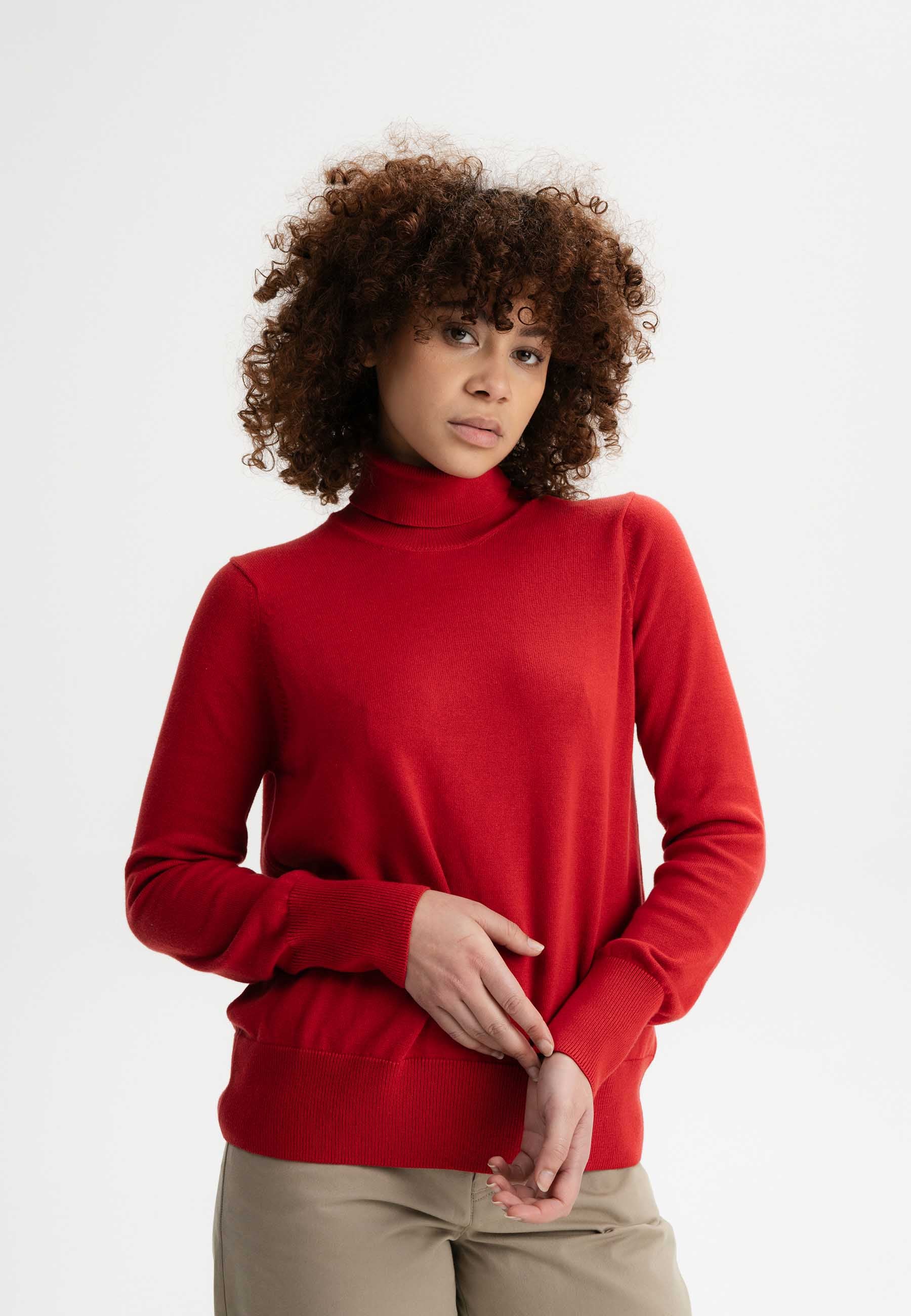 Feinstrick Rollkragenpullover Style MAYURA - Image 67