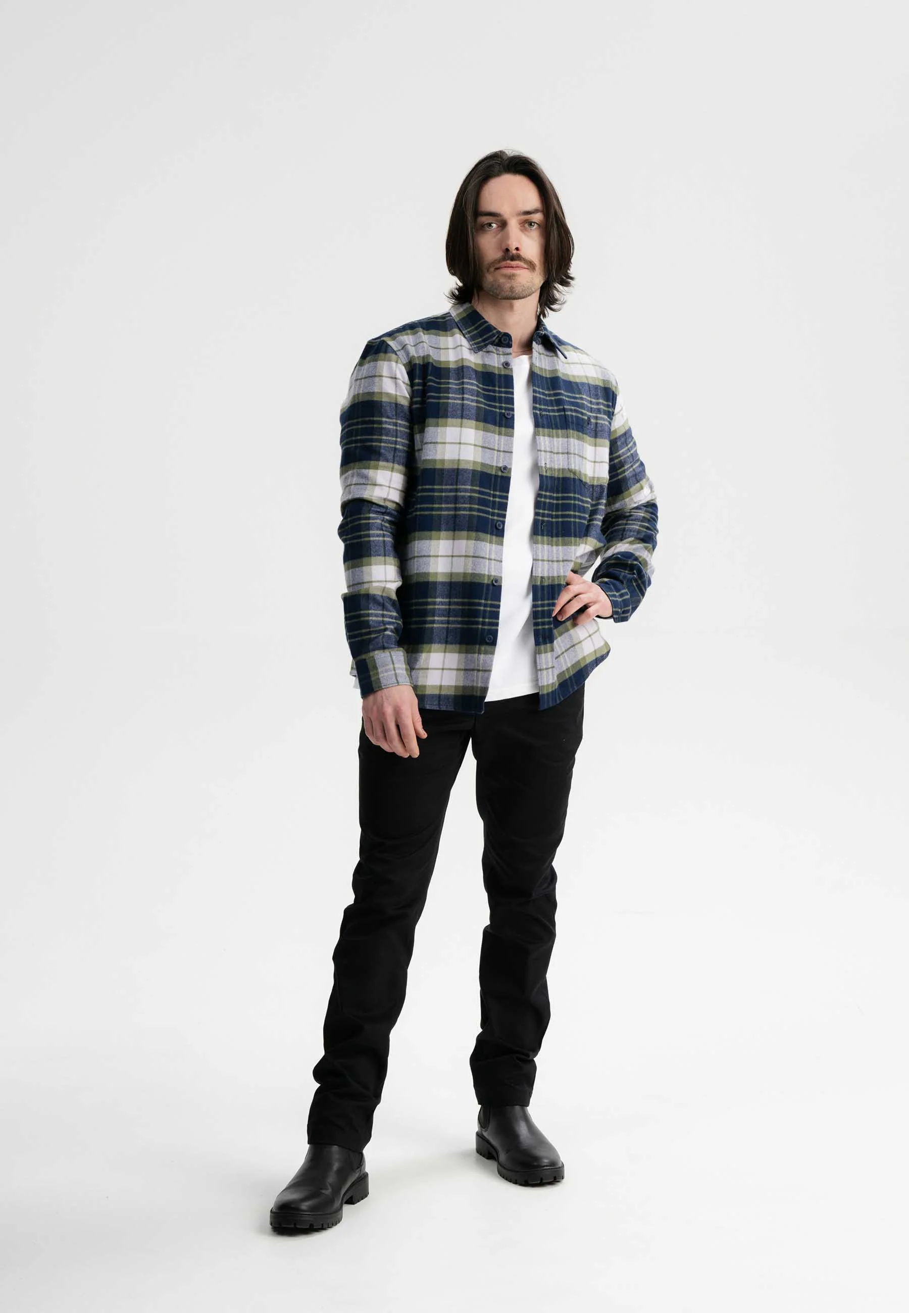 Flanell Shirt Style SAHEL - Image 34