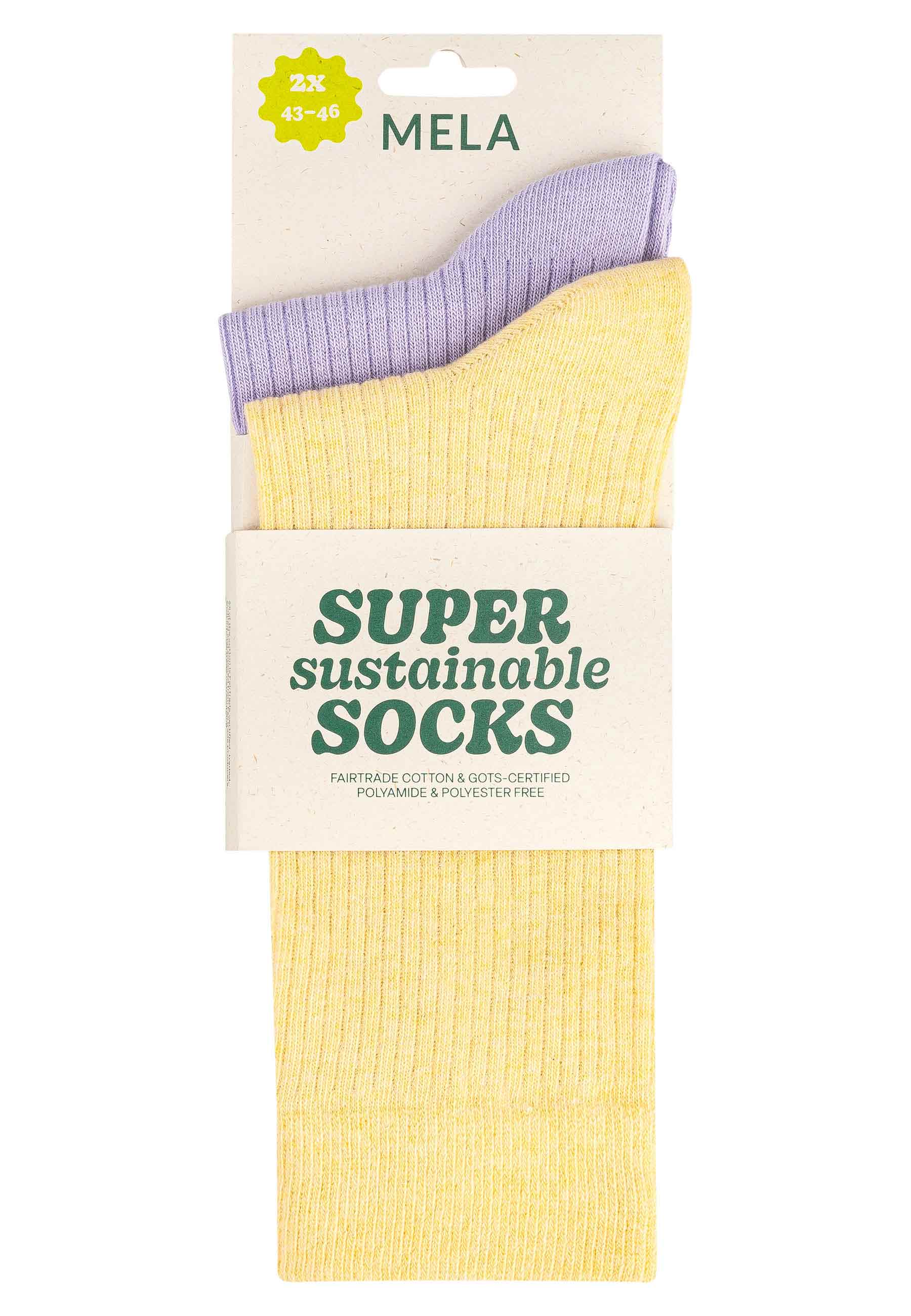 Gerippte Socken 2 Paare - Image 26