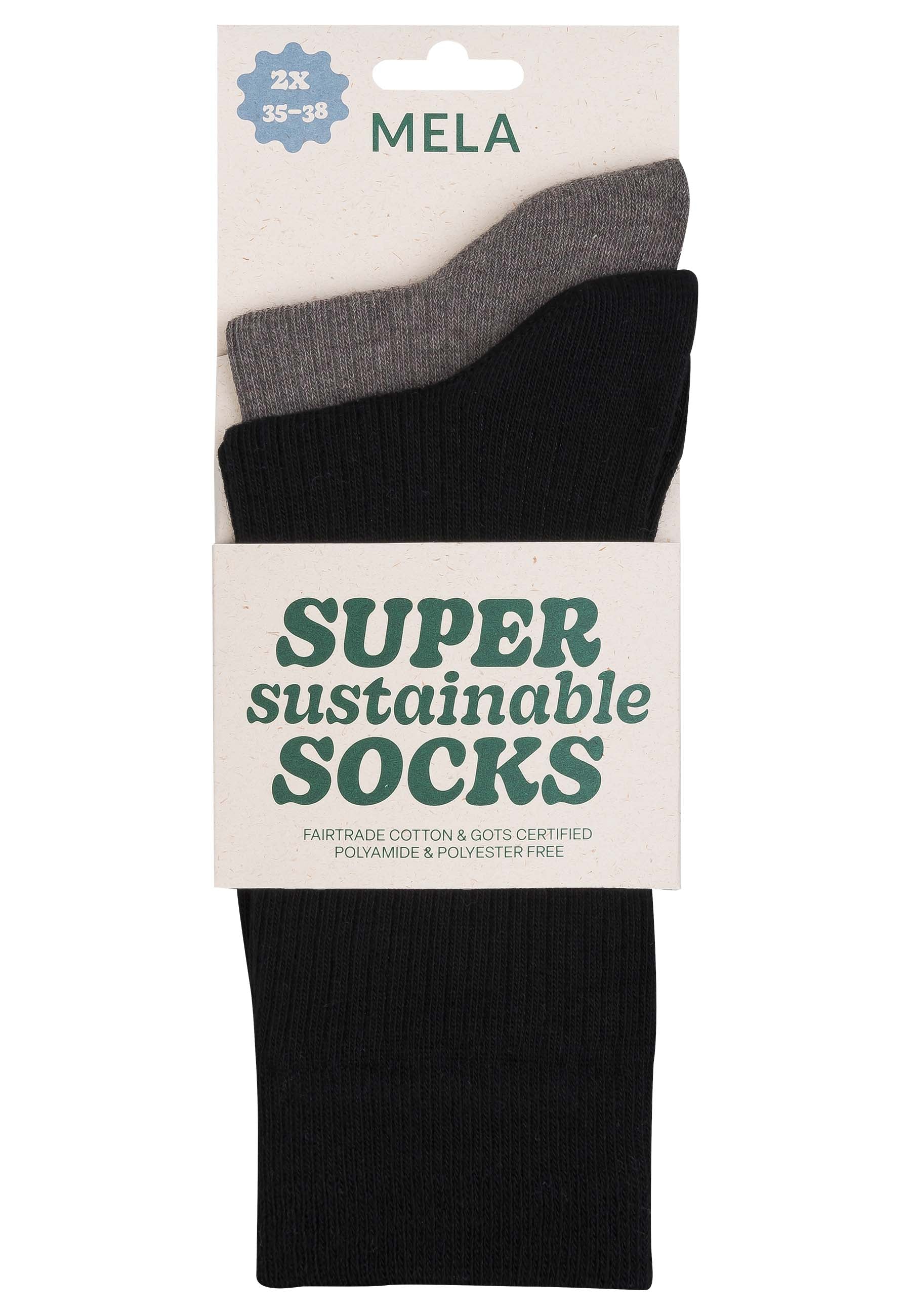 Gerippte Socken 2 Paare - Image 30