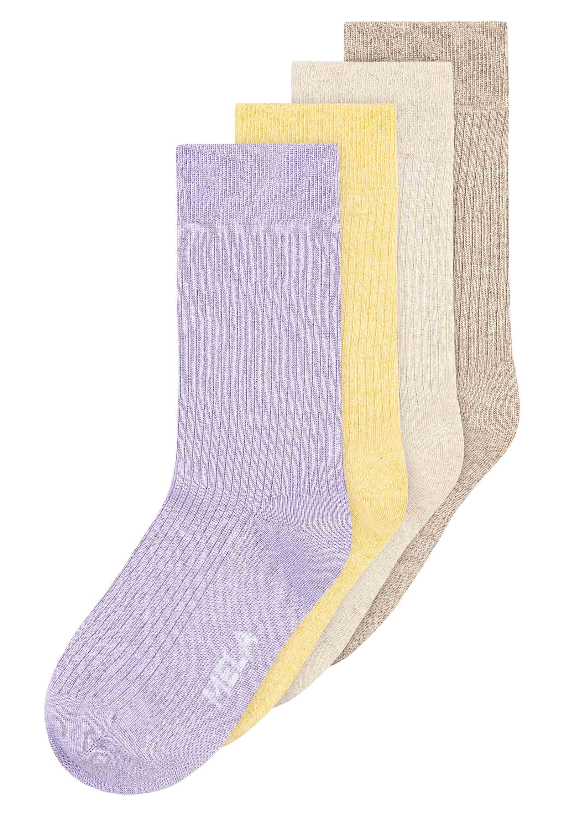 Gerippte Socken 4 Paare - Image 11
