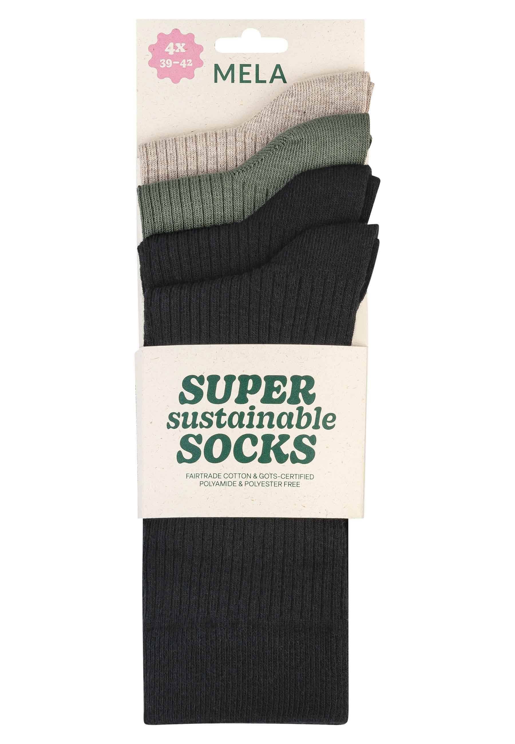 Gerippte Socken 4 Paare - Image 14