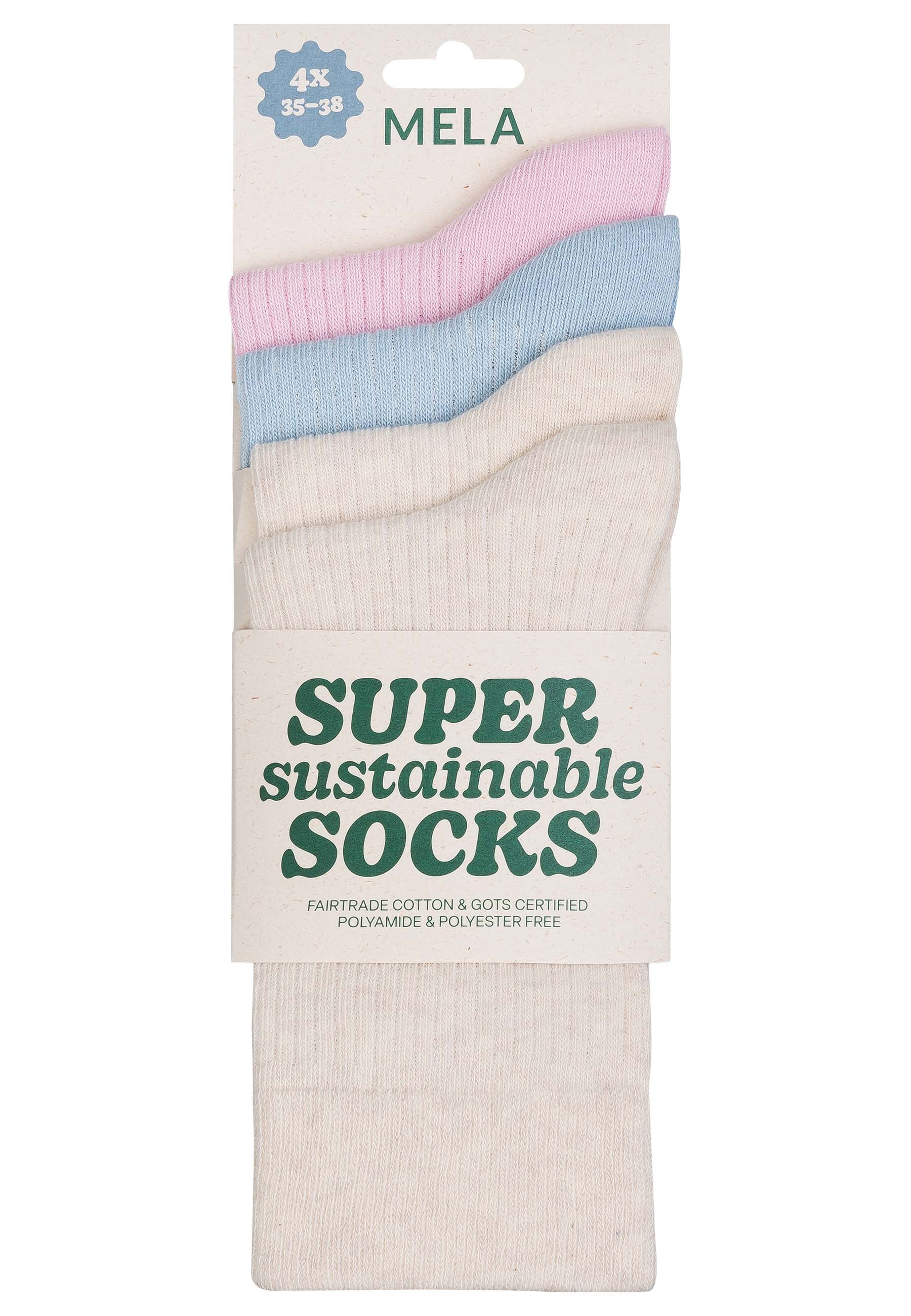 Gerippte Socken 4 Paare - Image 18