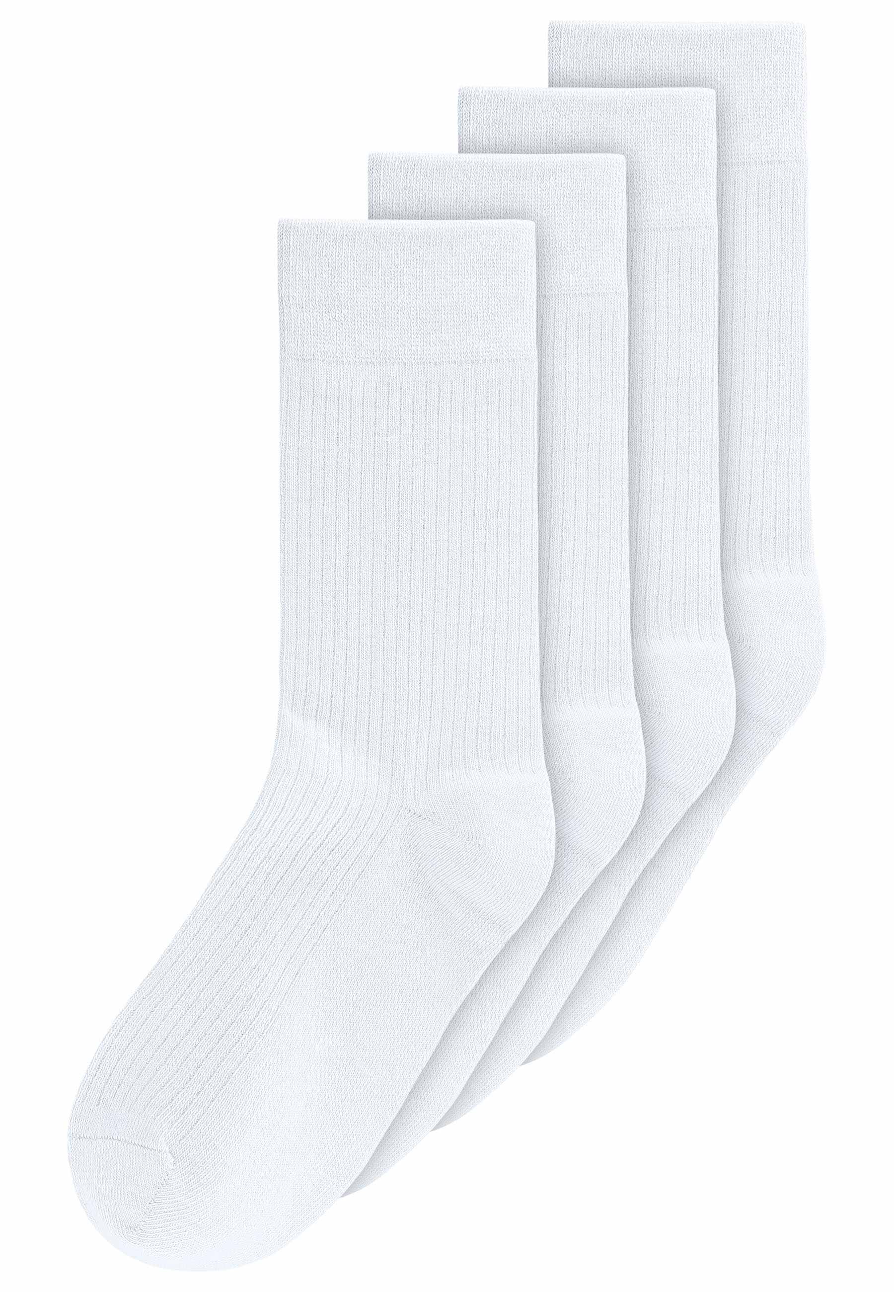 Gerippte Socken 4 Paare - Image 3