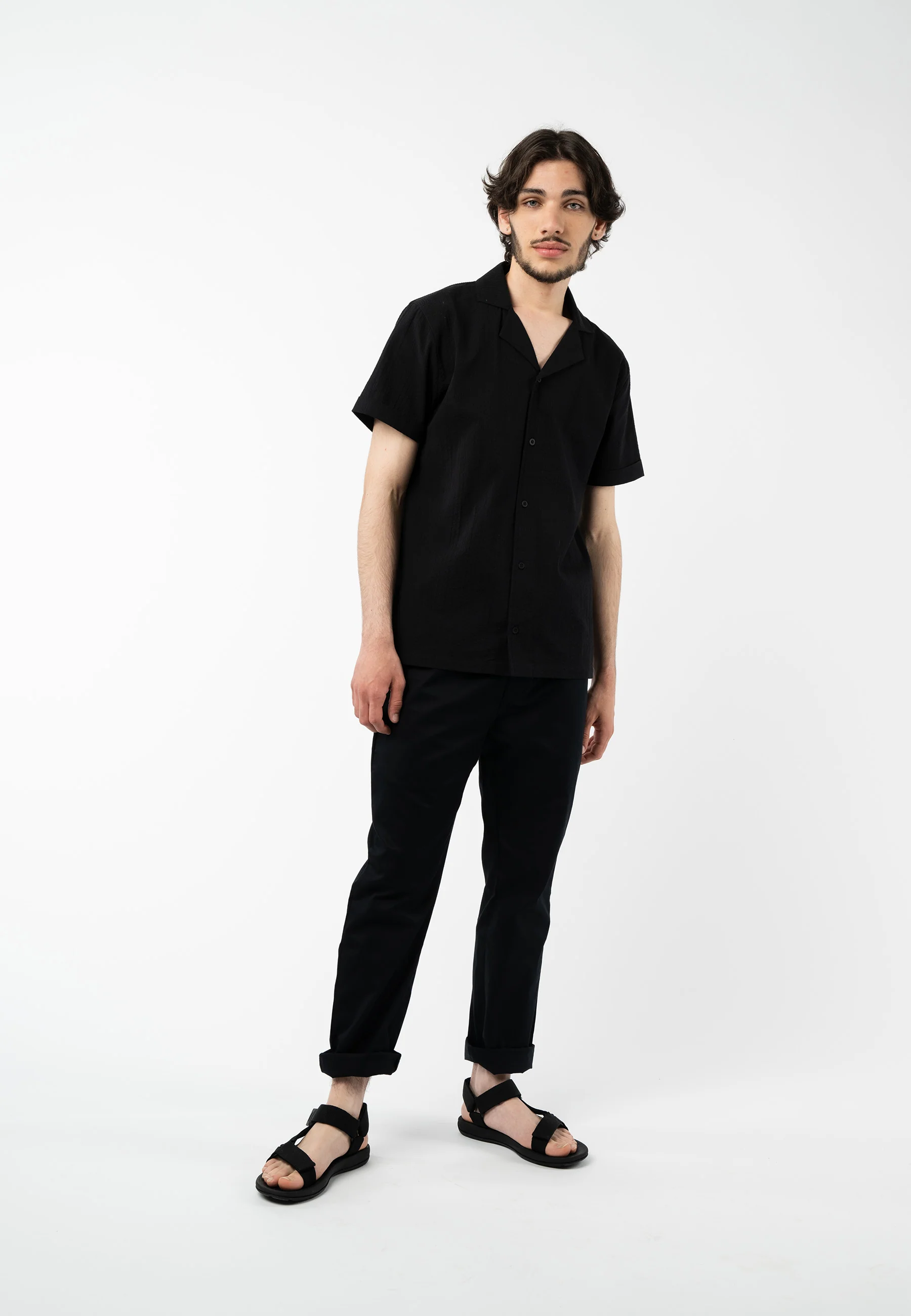 kurzärmliges Hemd mit Bowling-Kragen Style MOHAN - Image 4