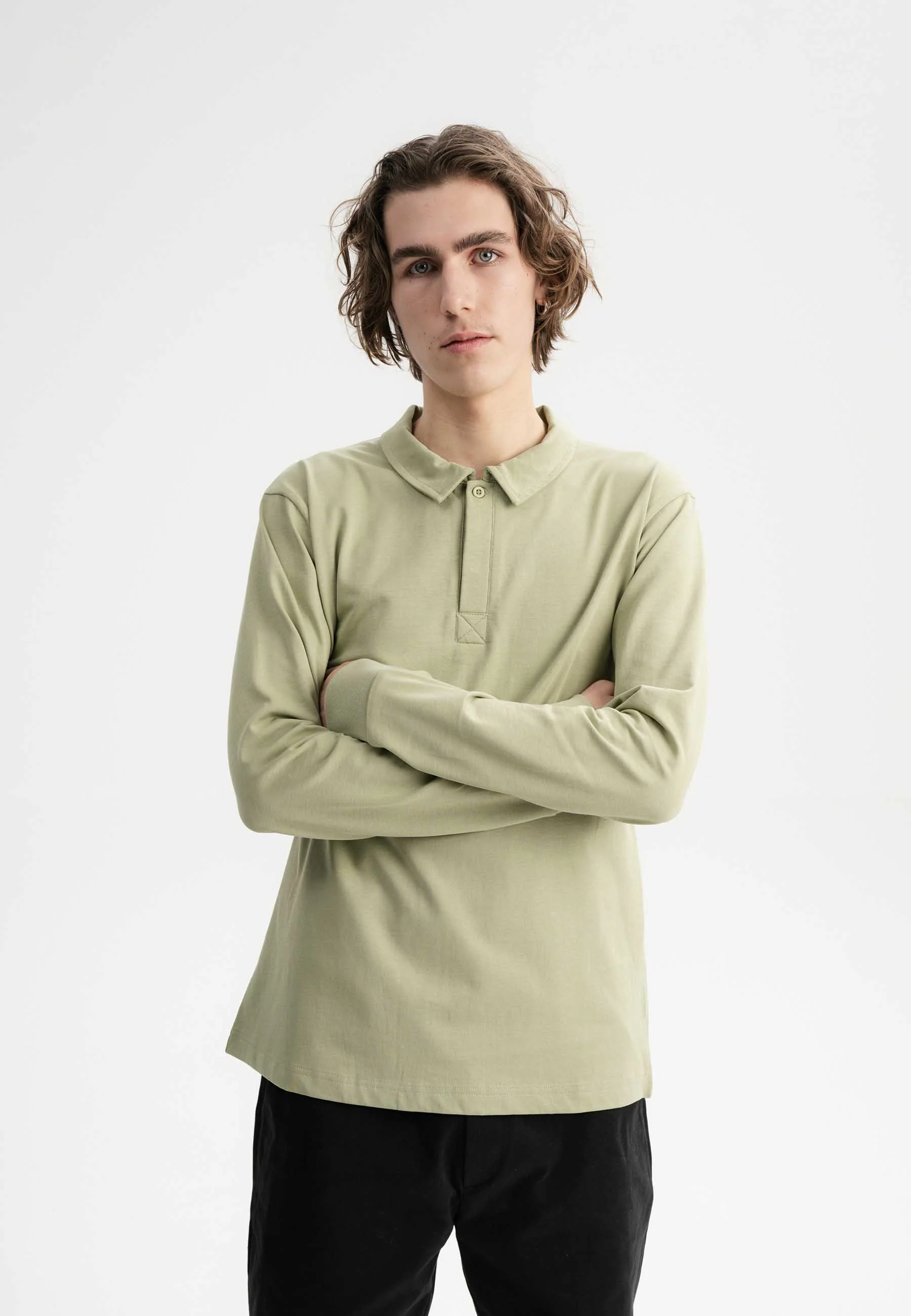 Langarm Polo Shirt Style DIVIT - Image 12