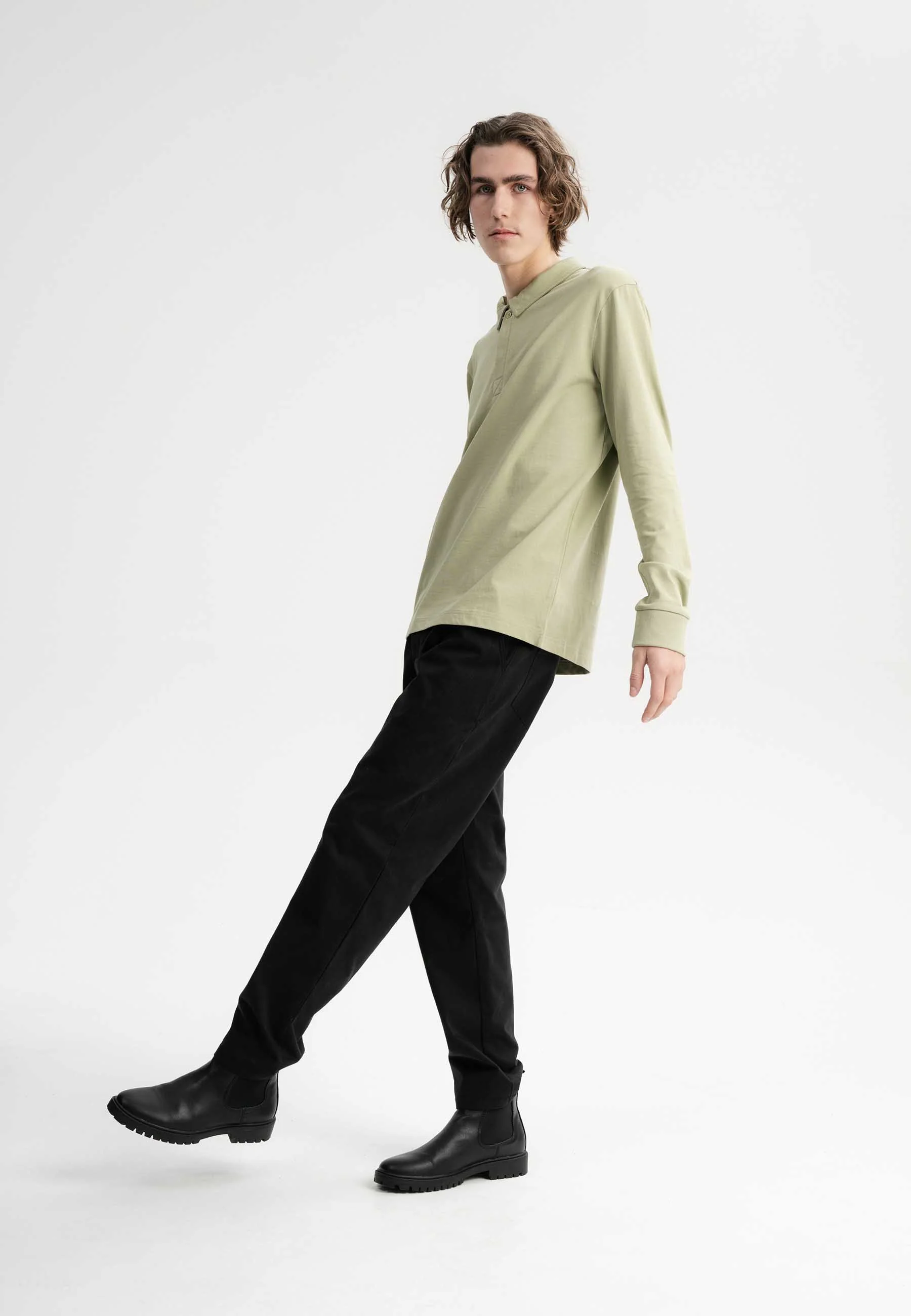 Langarm Polo Shirt Style DIVIT - Image 13