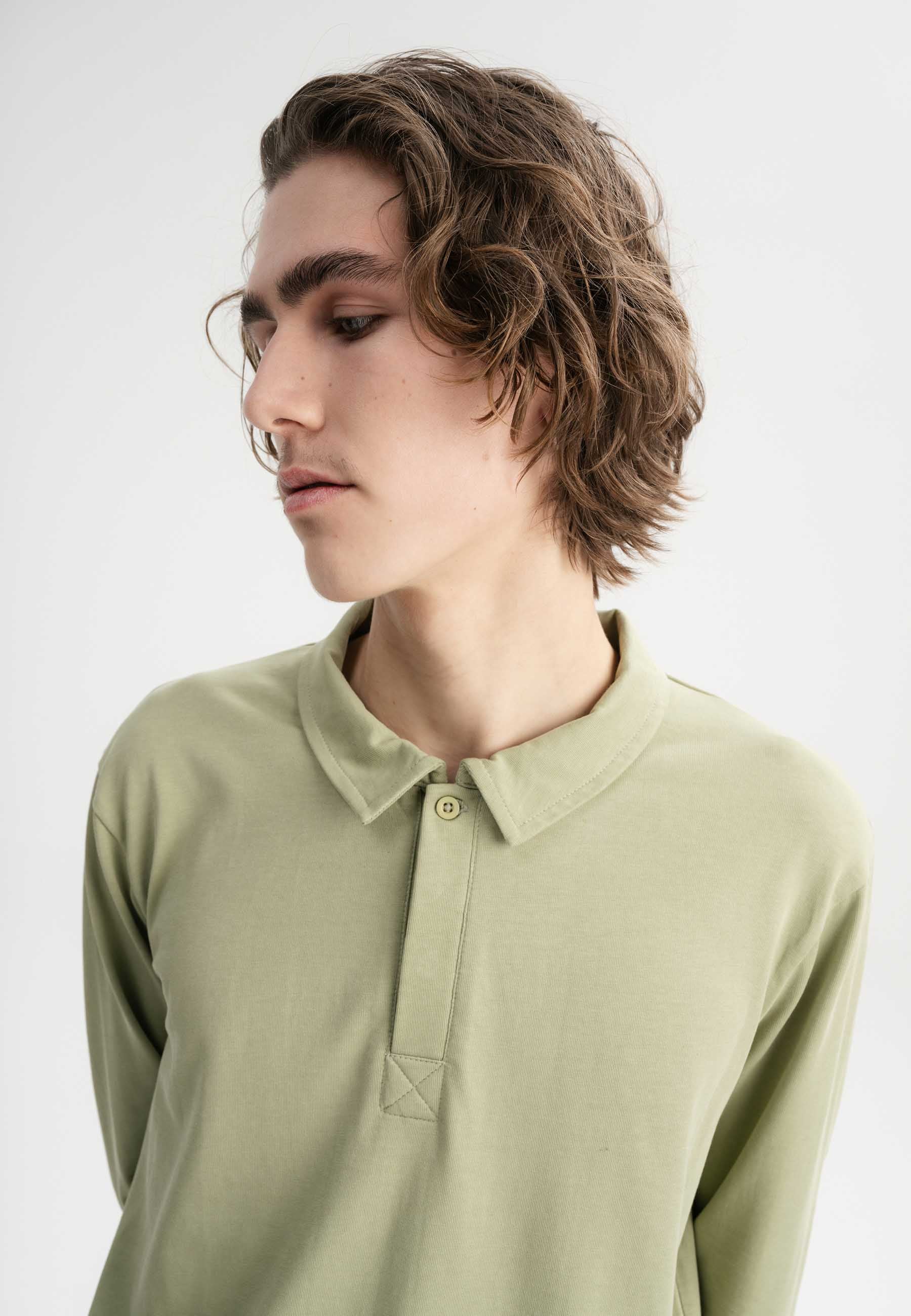 Langarm Polo Shirt Style DIVIT - Image 16