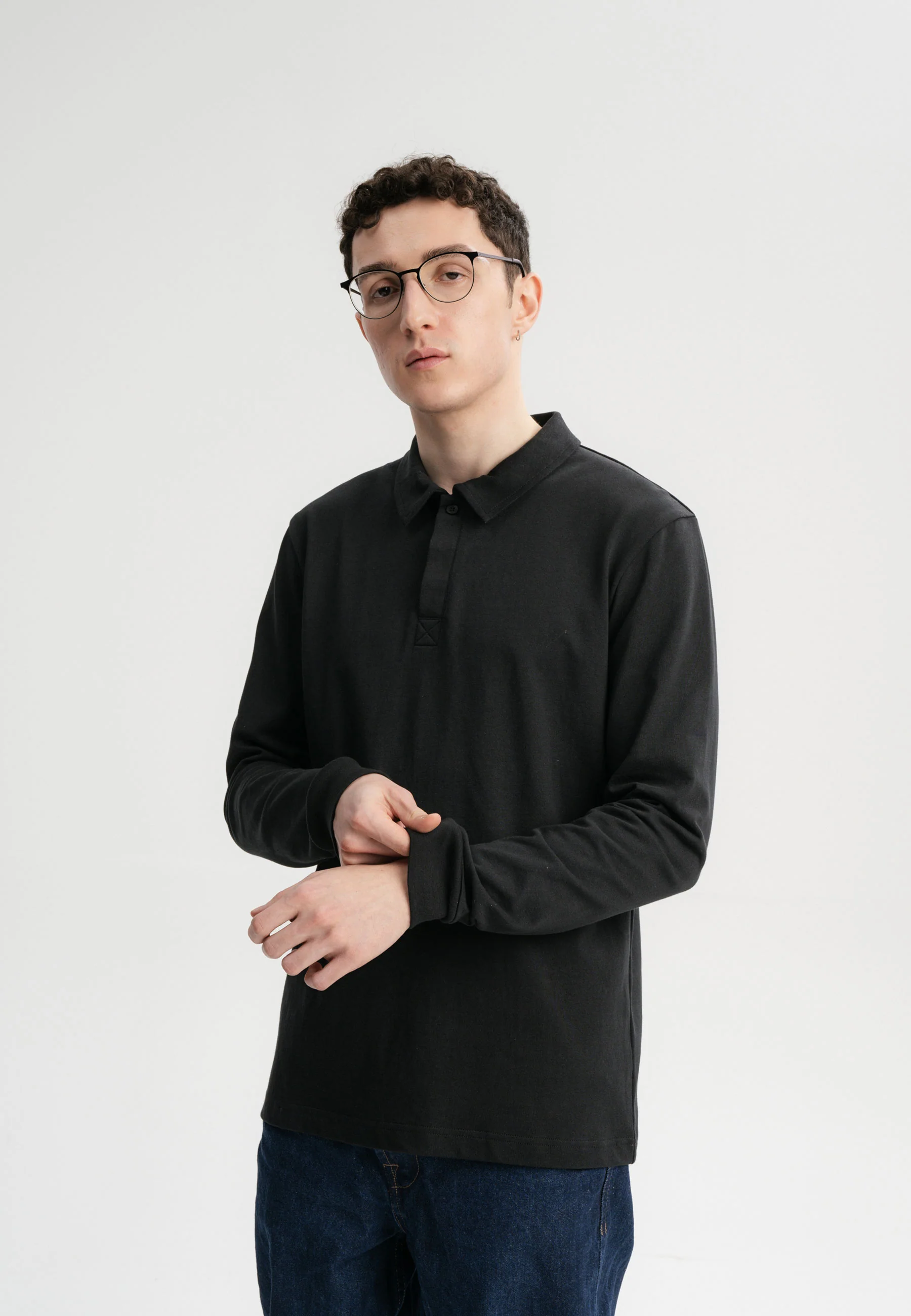 Langarm Polo Shirt Style DIVIT - Image 6