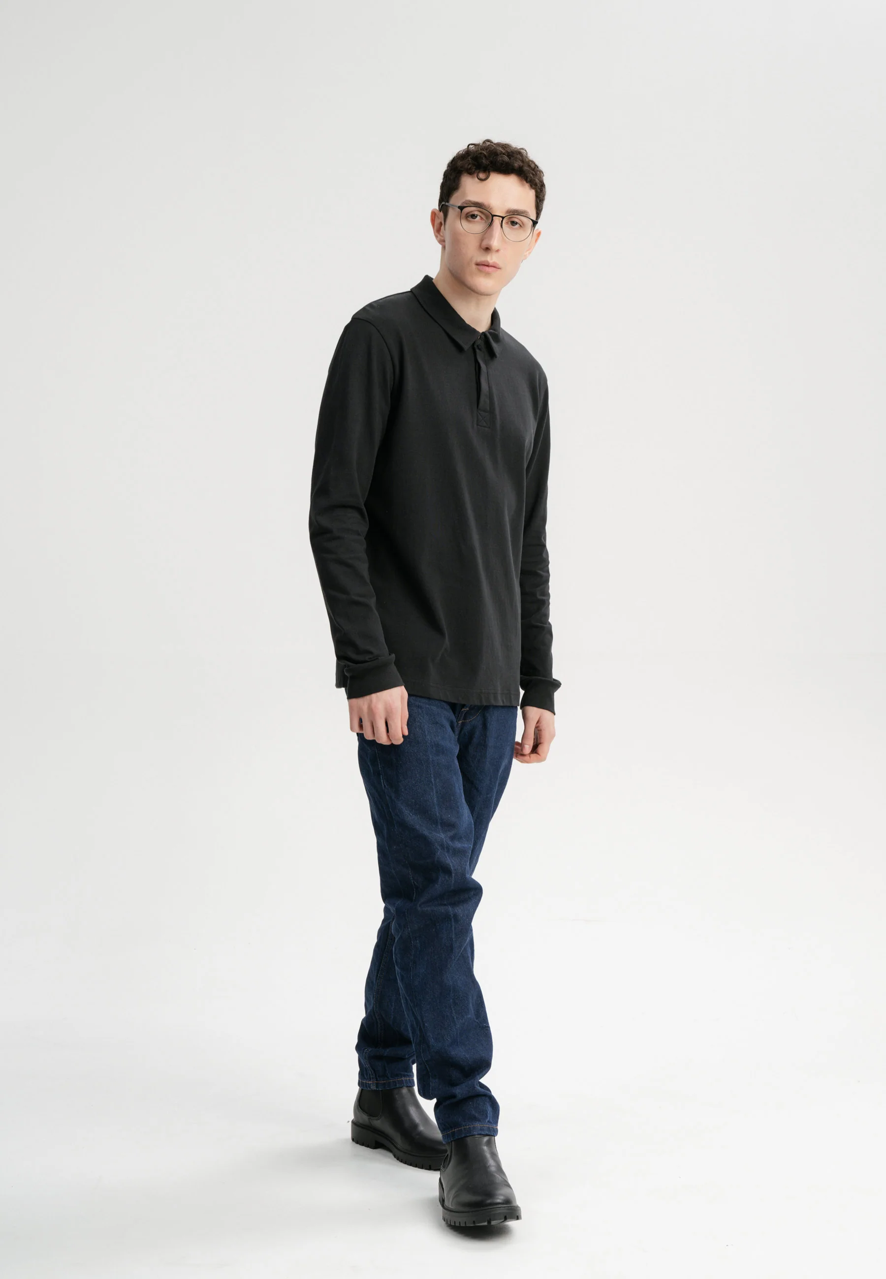 Langarm Polo Shirt Style DIVIT - Image 8