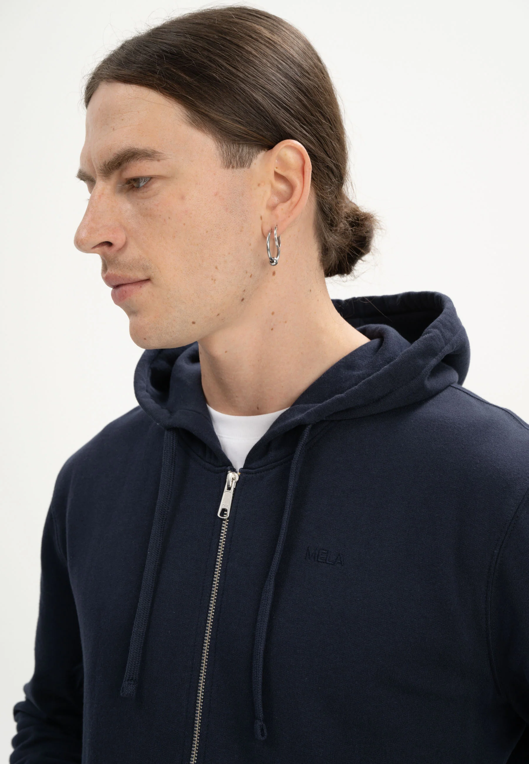 Hoodiejacke mit Reißverschluss Style DEVADAS - Image 18