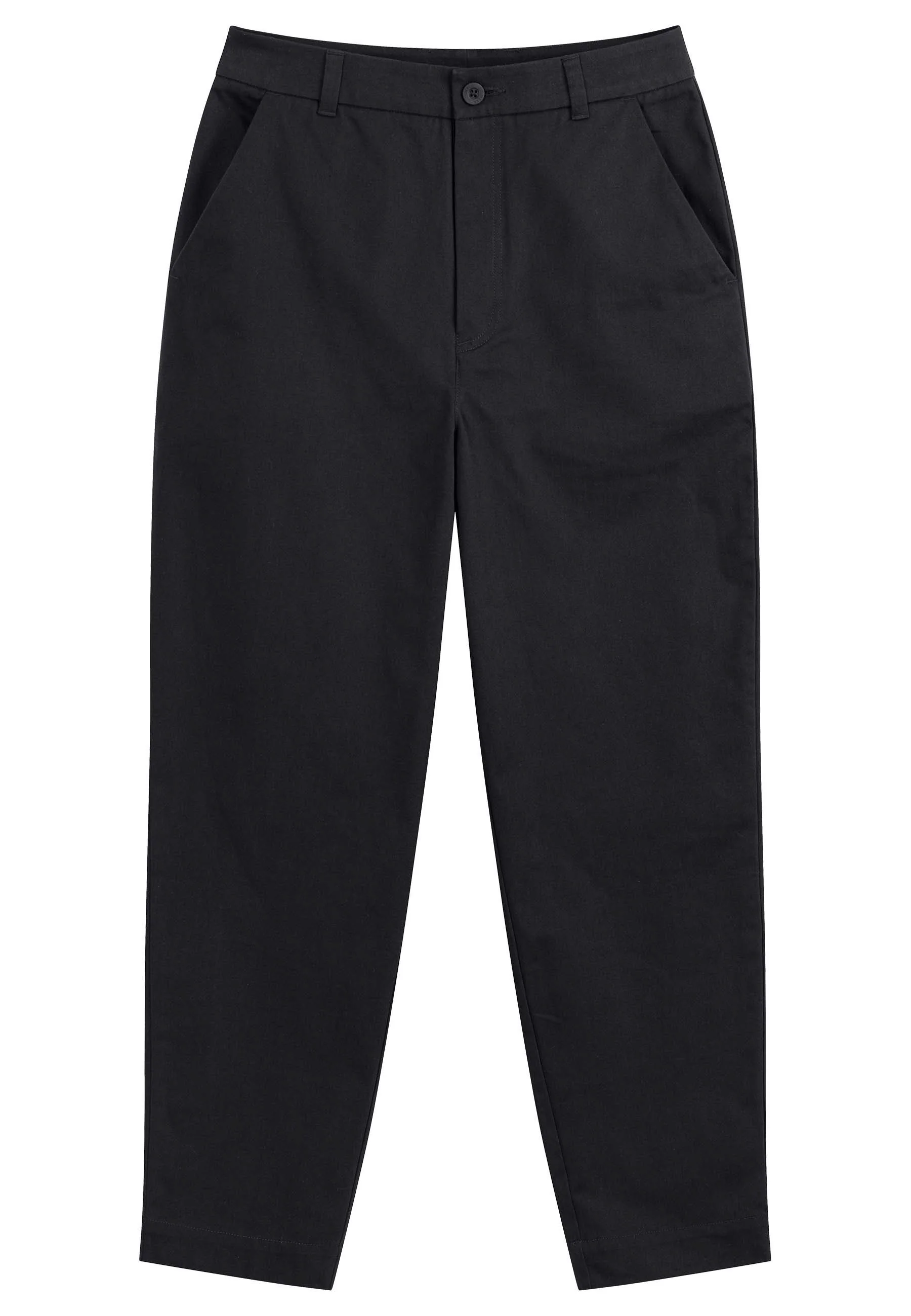 Hose mit hohem Bund und schmal zulaufendem Bein Style JANAKI - Image 6