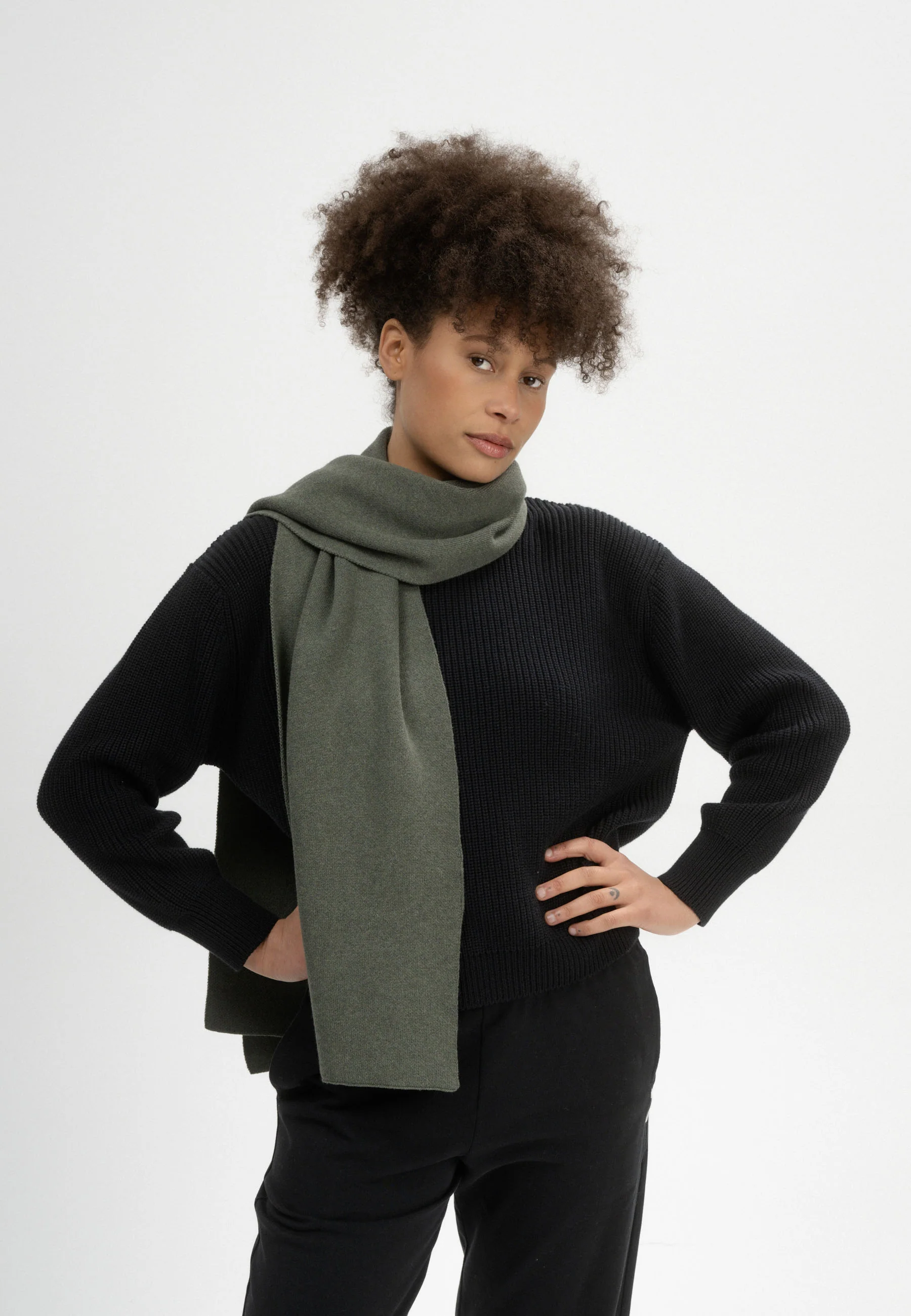 Jacquard Strick Schal Style ASMEE - Image 49