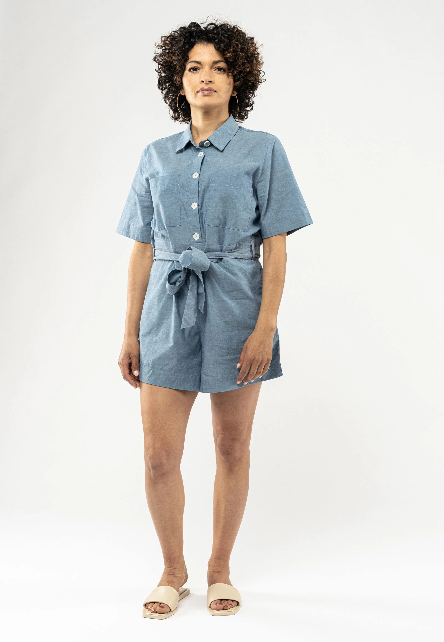 Kurzer Jumpsuit SANELA - Image 17