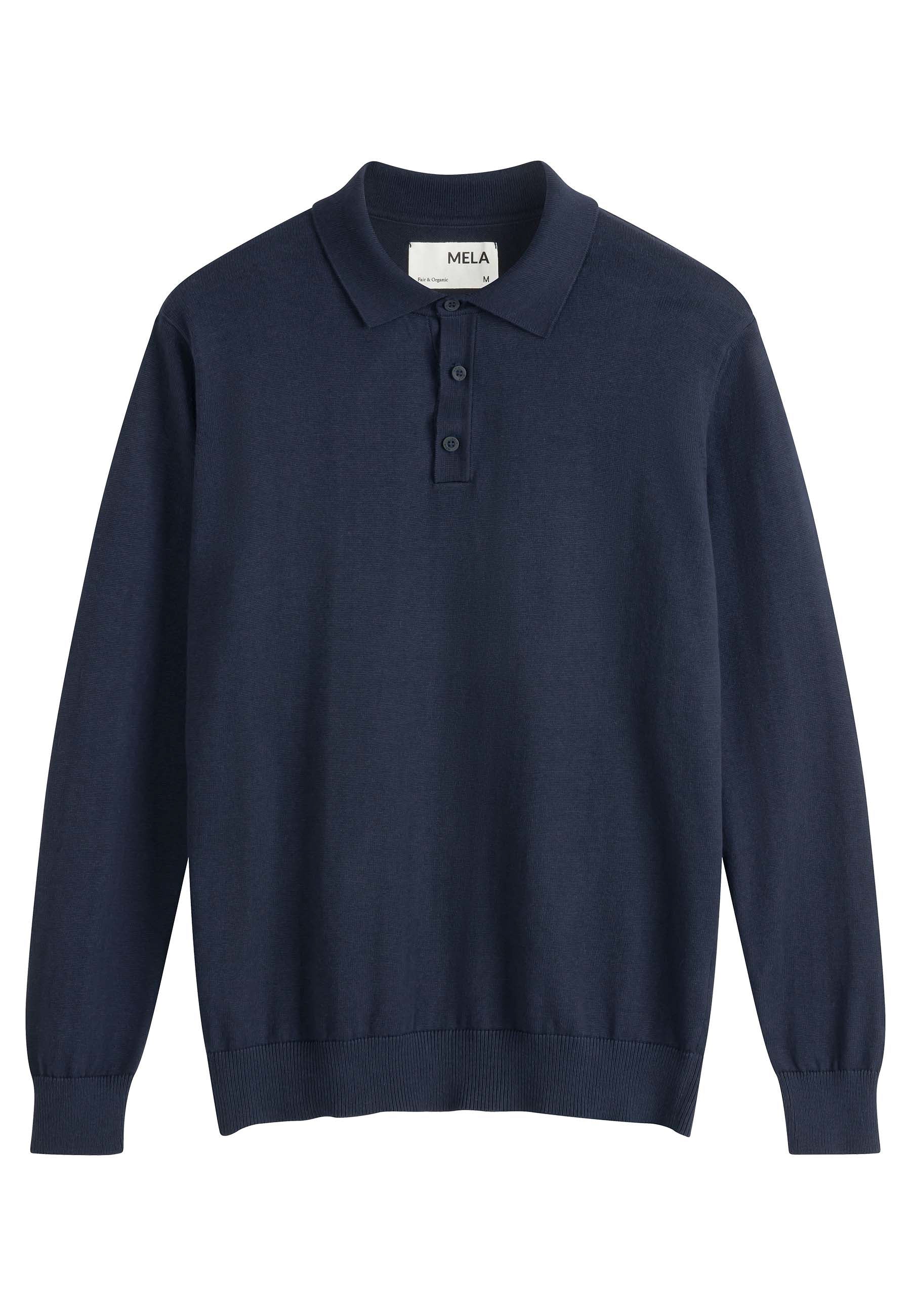 Langarm Strick Poloshirt Style HARISH - Image 6