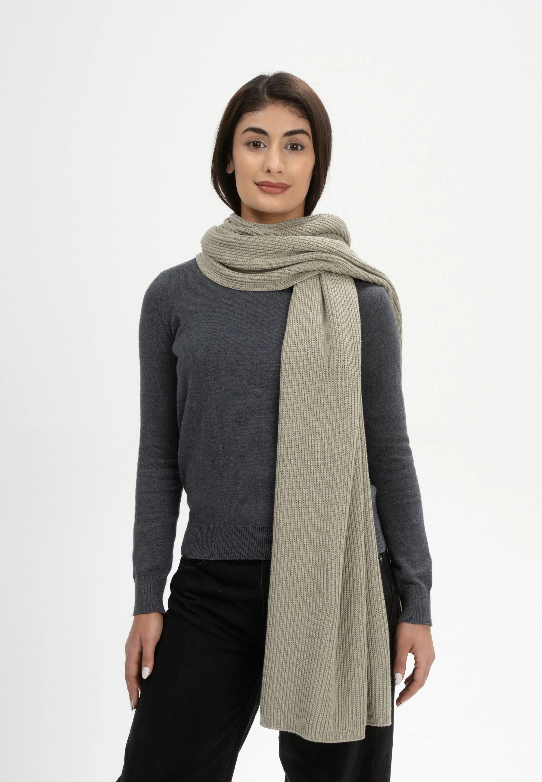 Rippstrick Schal Style NAGNA - Image 37