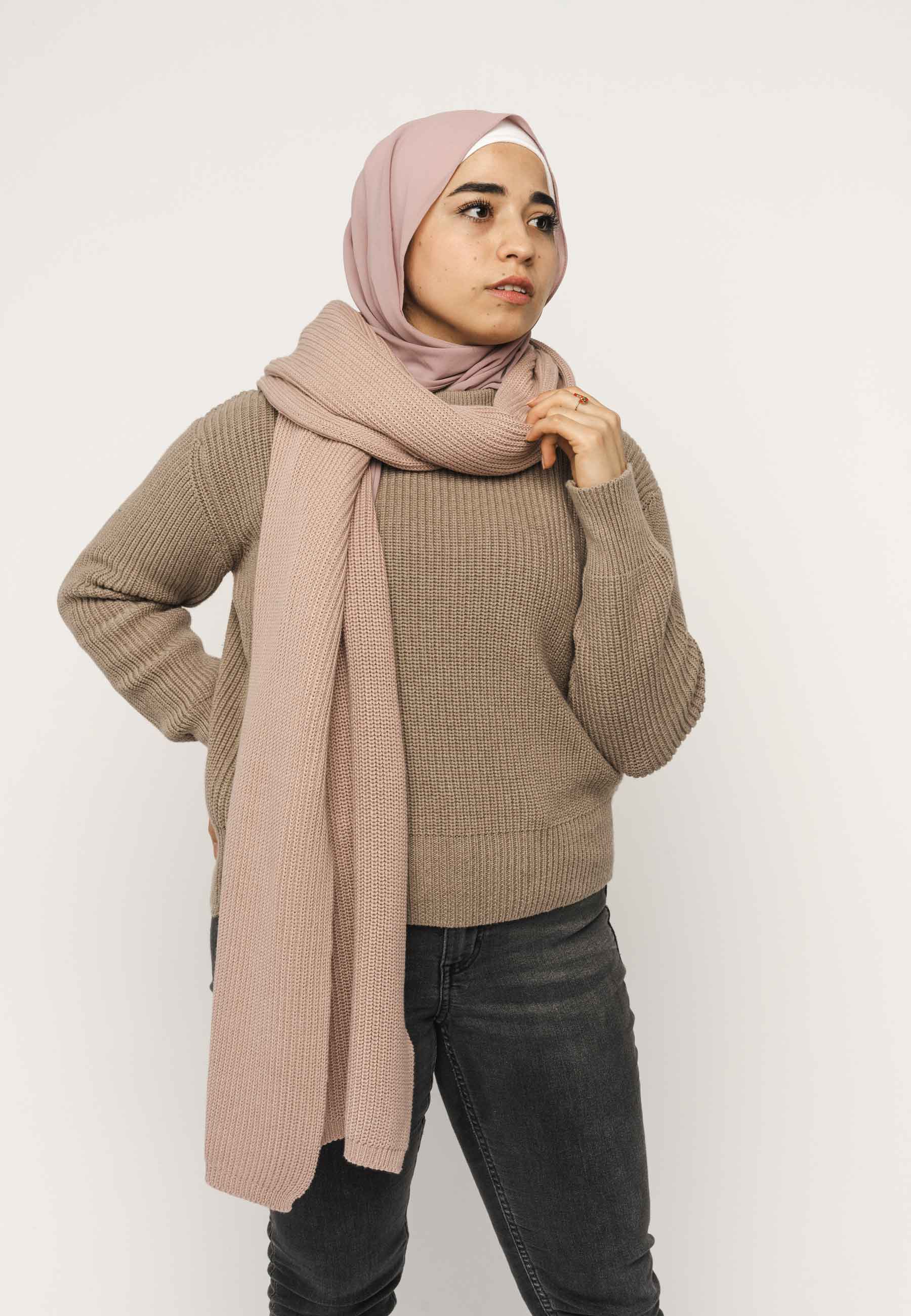 Rippstrick Schal Style NAGNA - Image 50