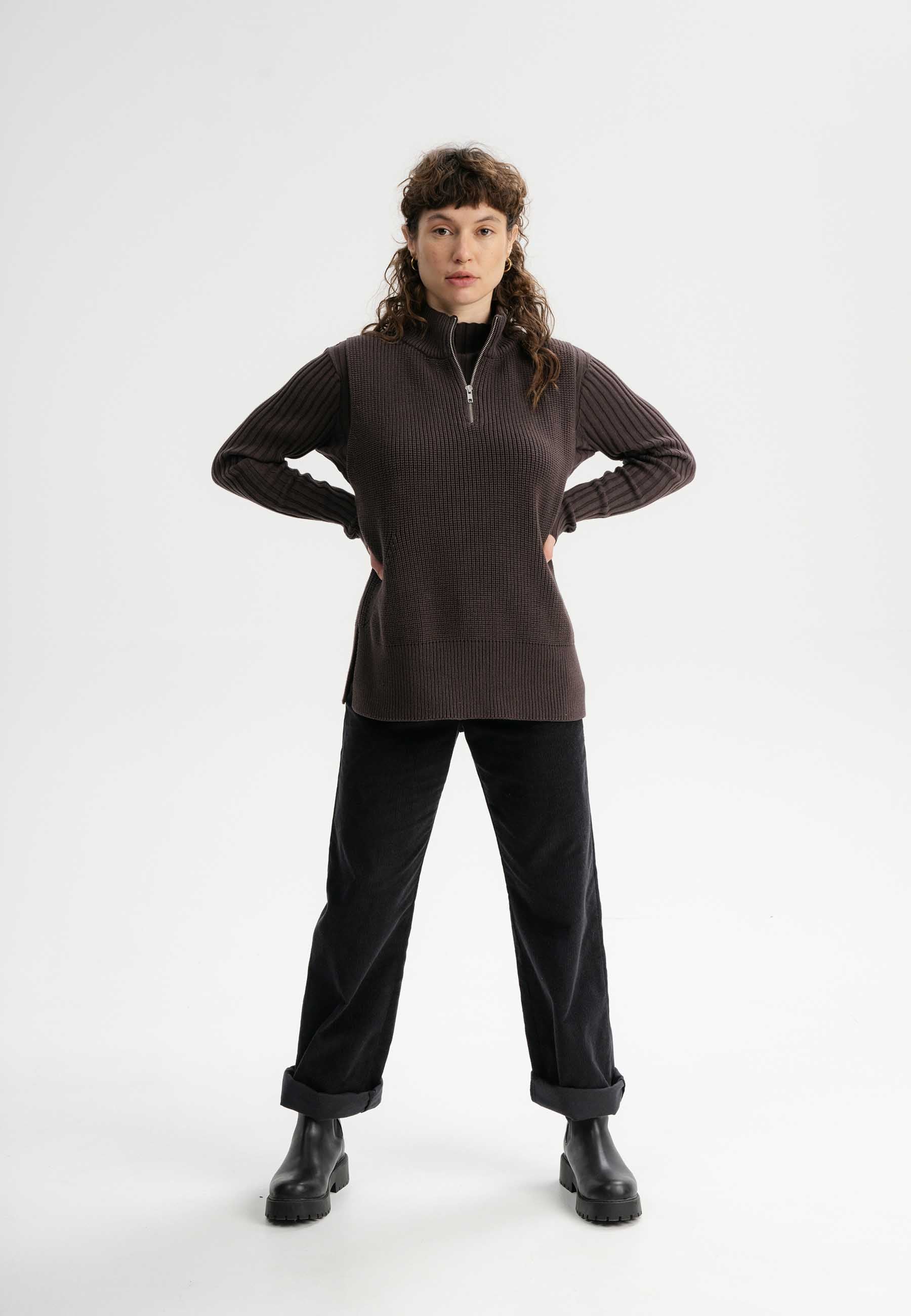 Rollkragen Strick Pullunder Style GAMINI - Image 11